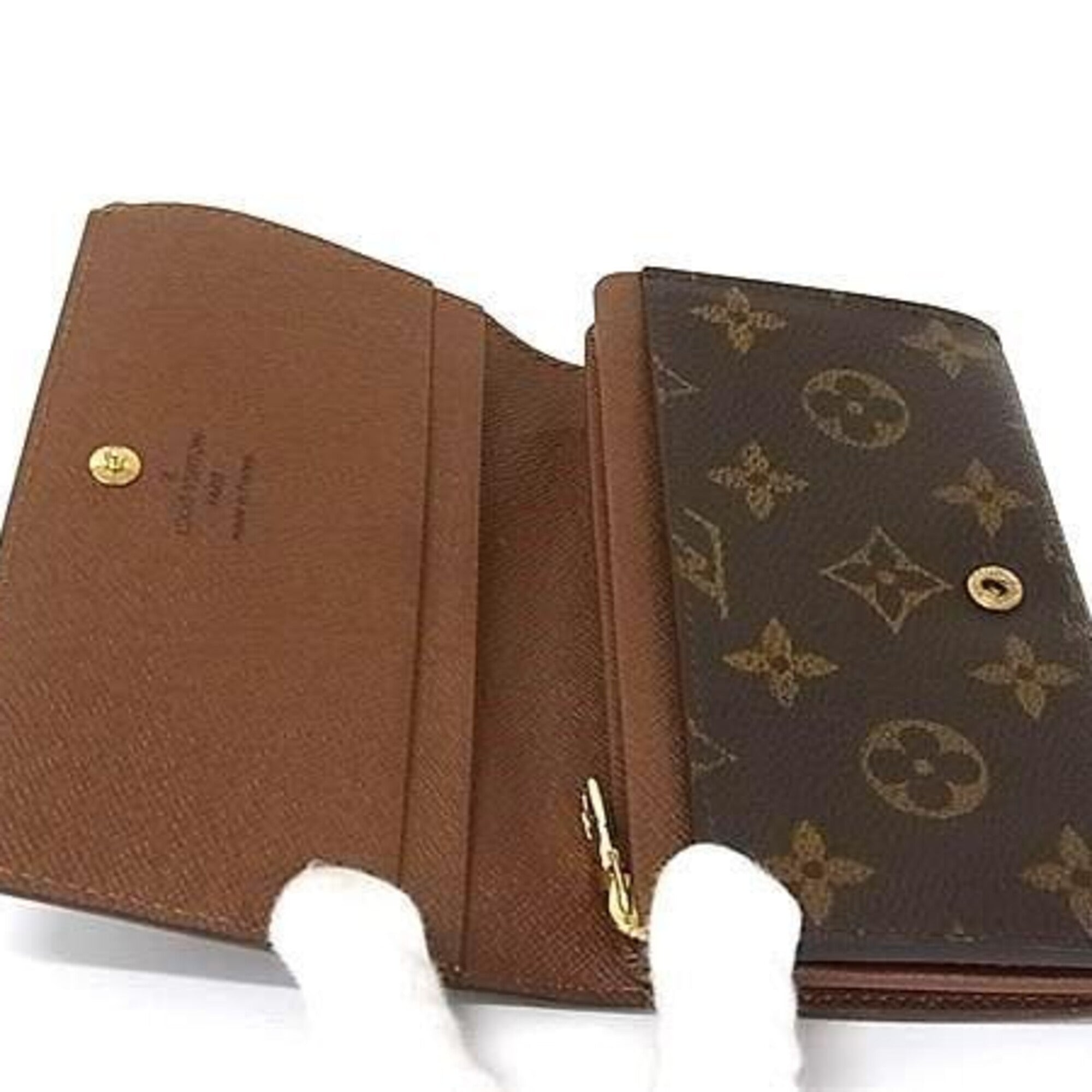 Louis Vuitton Brown Monogram Monogram Wallet (Bi-Fold) (Pre-Owned)