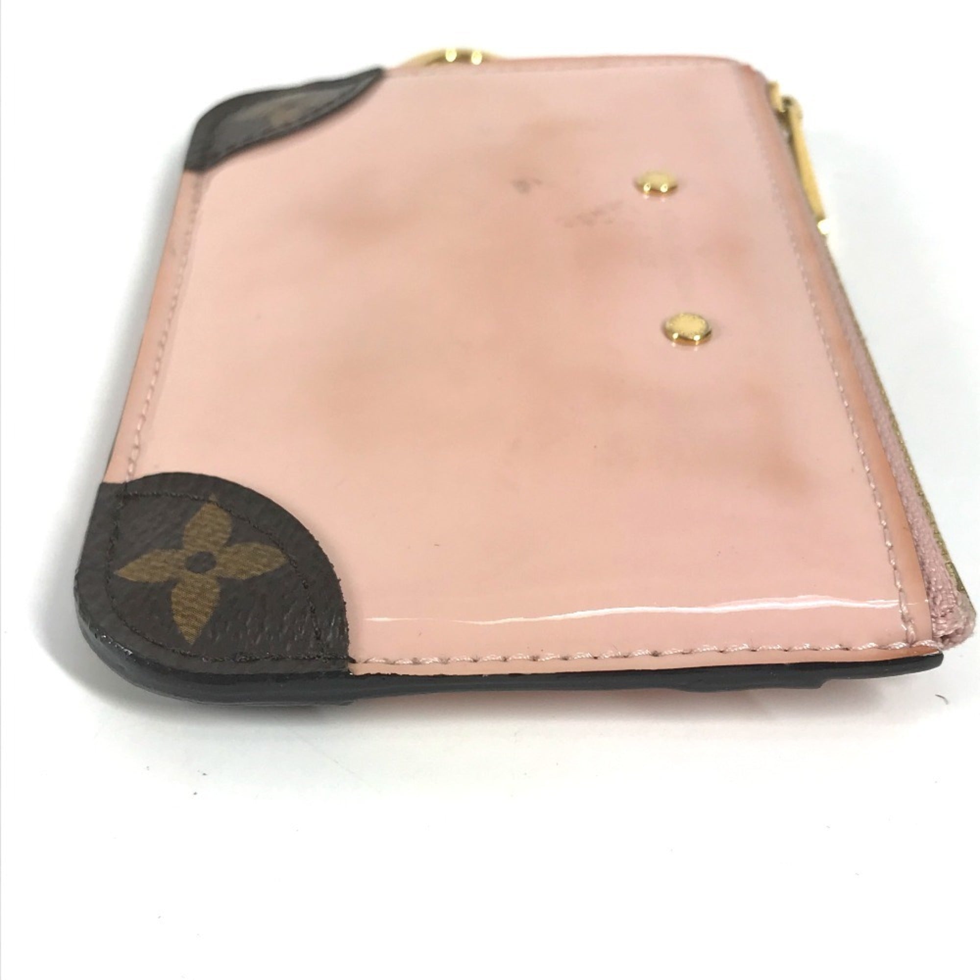 Louis Vuitton Pink Patent Leather Coin Purse/Coin Case (Pre-Owned)