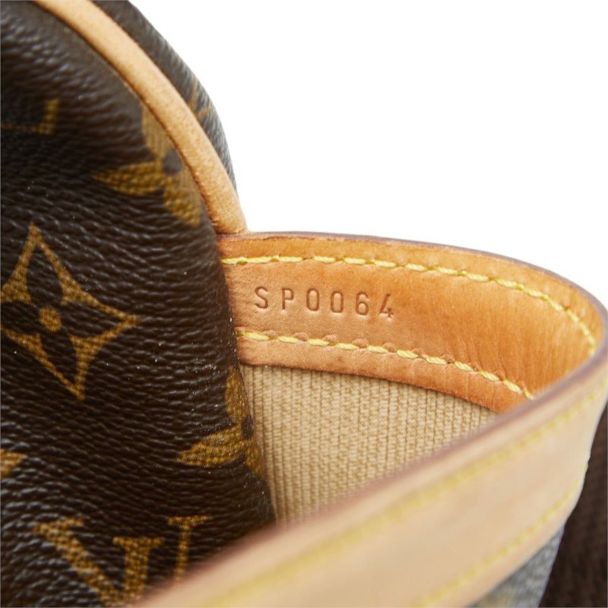 Louis Vuitton Brown Pvc Leather Shoulder Bag (Pre-Owned)