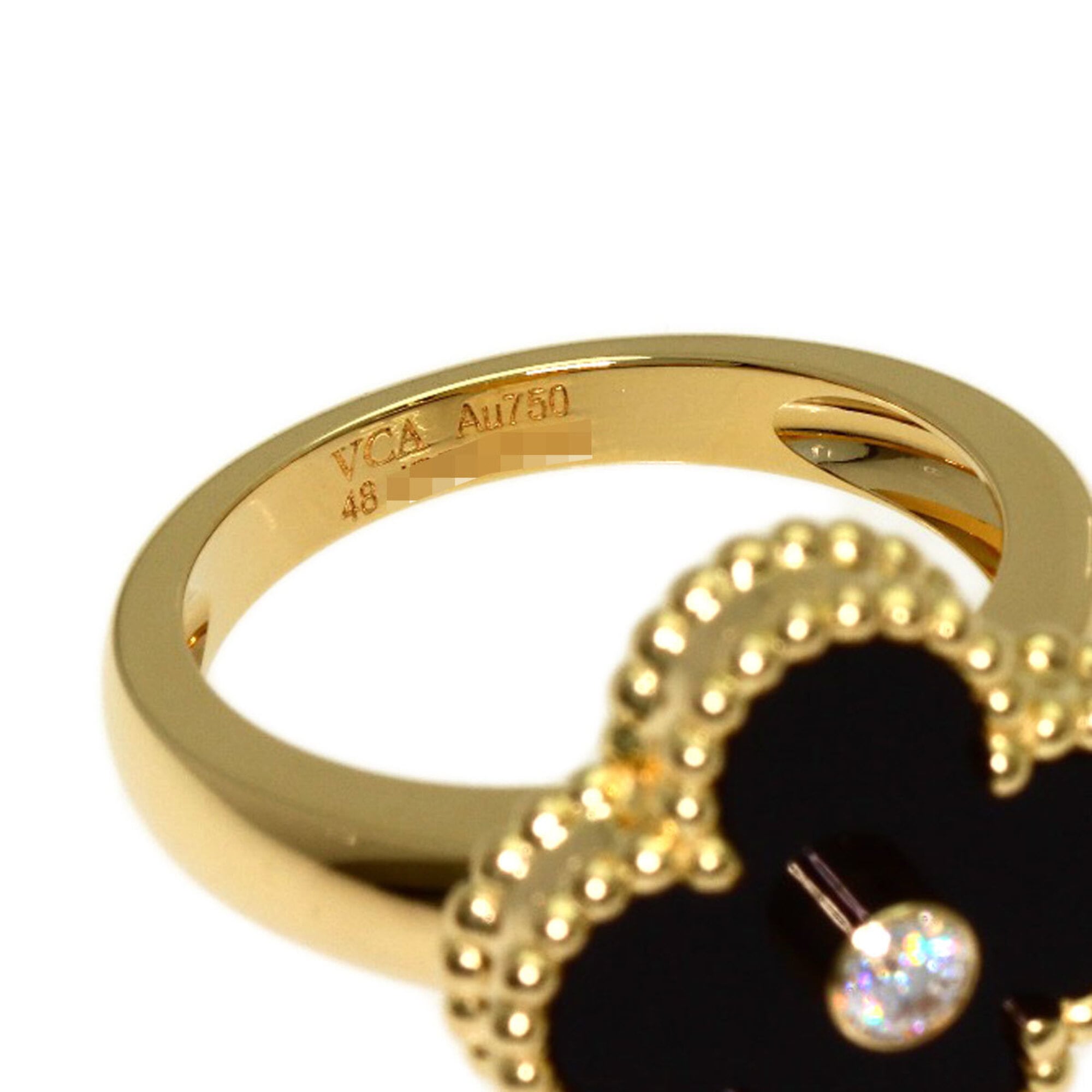 Van Cleef & Arpels Yellow Gold (18K) Band Ring (Pre-Owned)