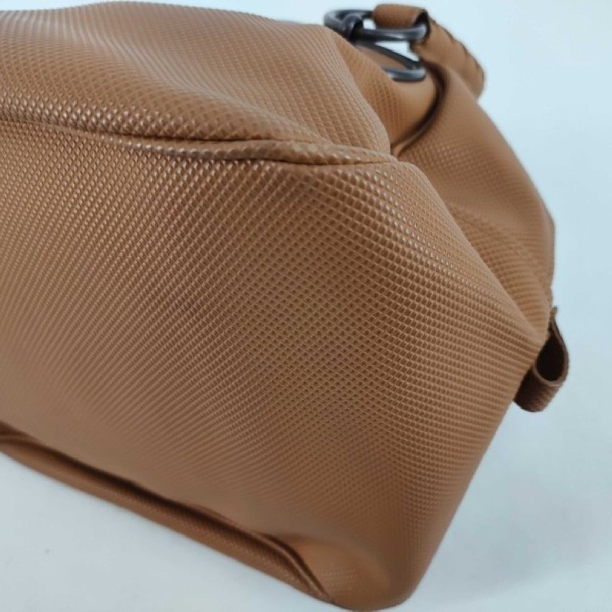 Bottega Veneta Brown Pvc Boston Bag Handbag (Pre-Owned)