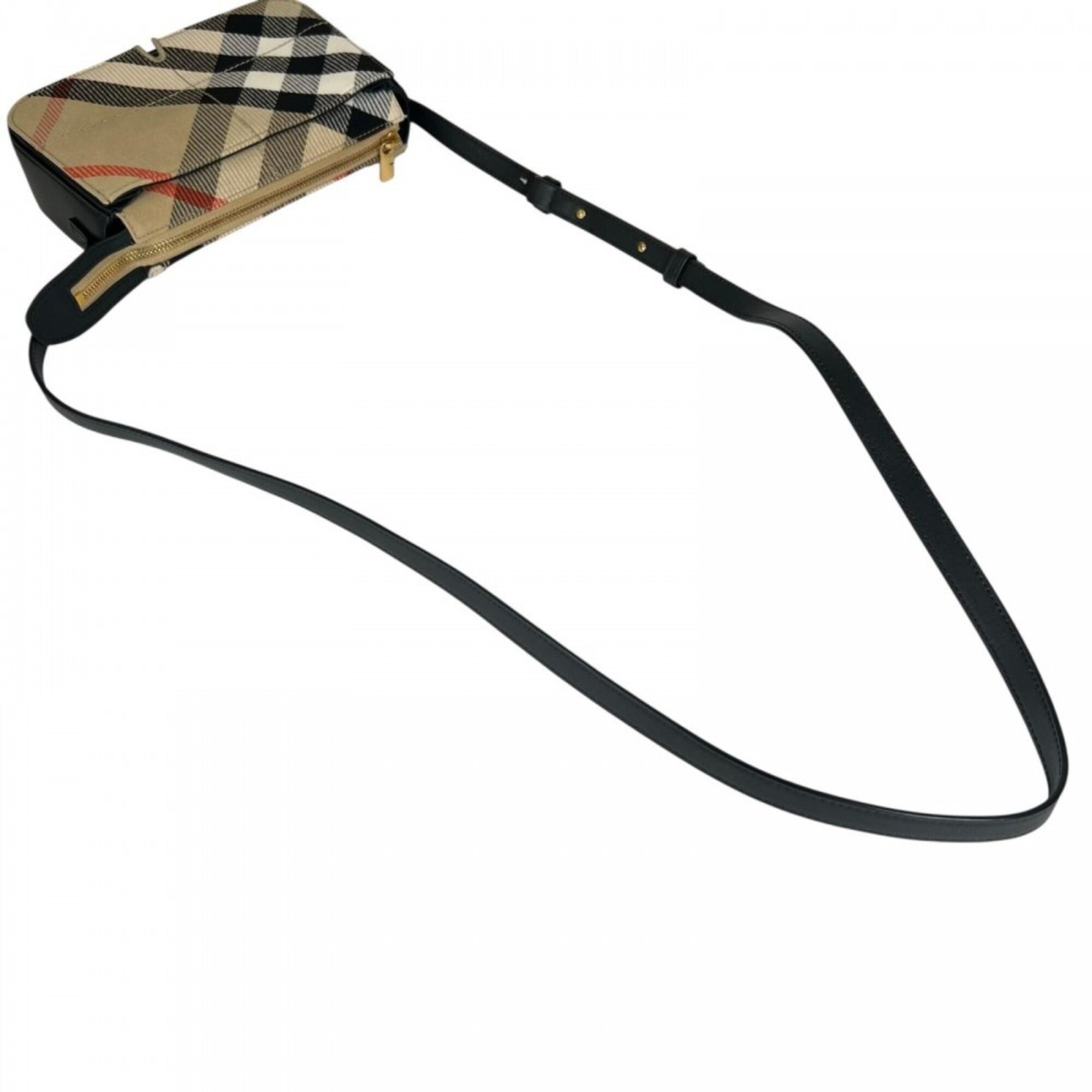 Burberry Brown Leather Shoulder Bag (Pre-Owned)