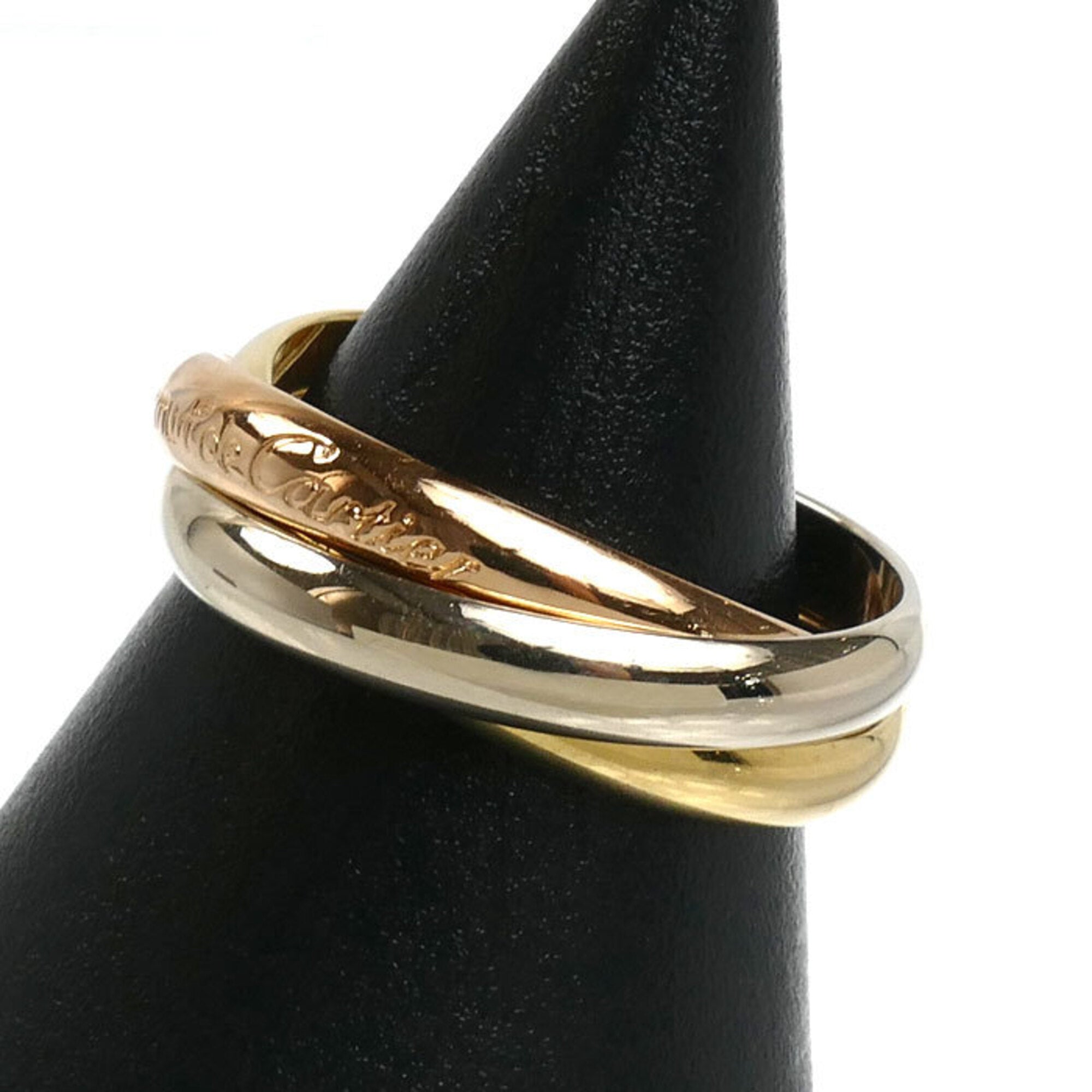 Cartier Yellow Gold (18K) Pink Gold (18K) White Gold (18K) Band Ring (Pre-Owned)