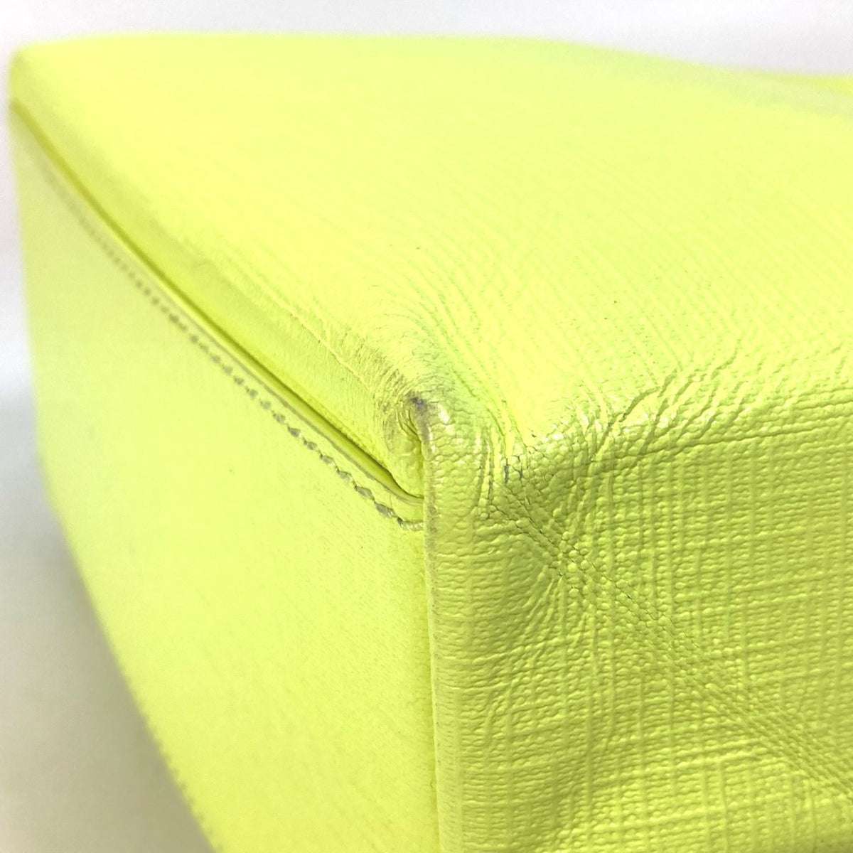 Balenciaga Yellow Leather Tote Bag (Pre-Owned)