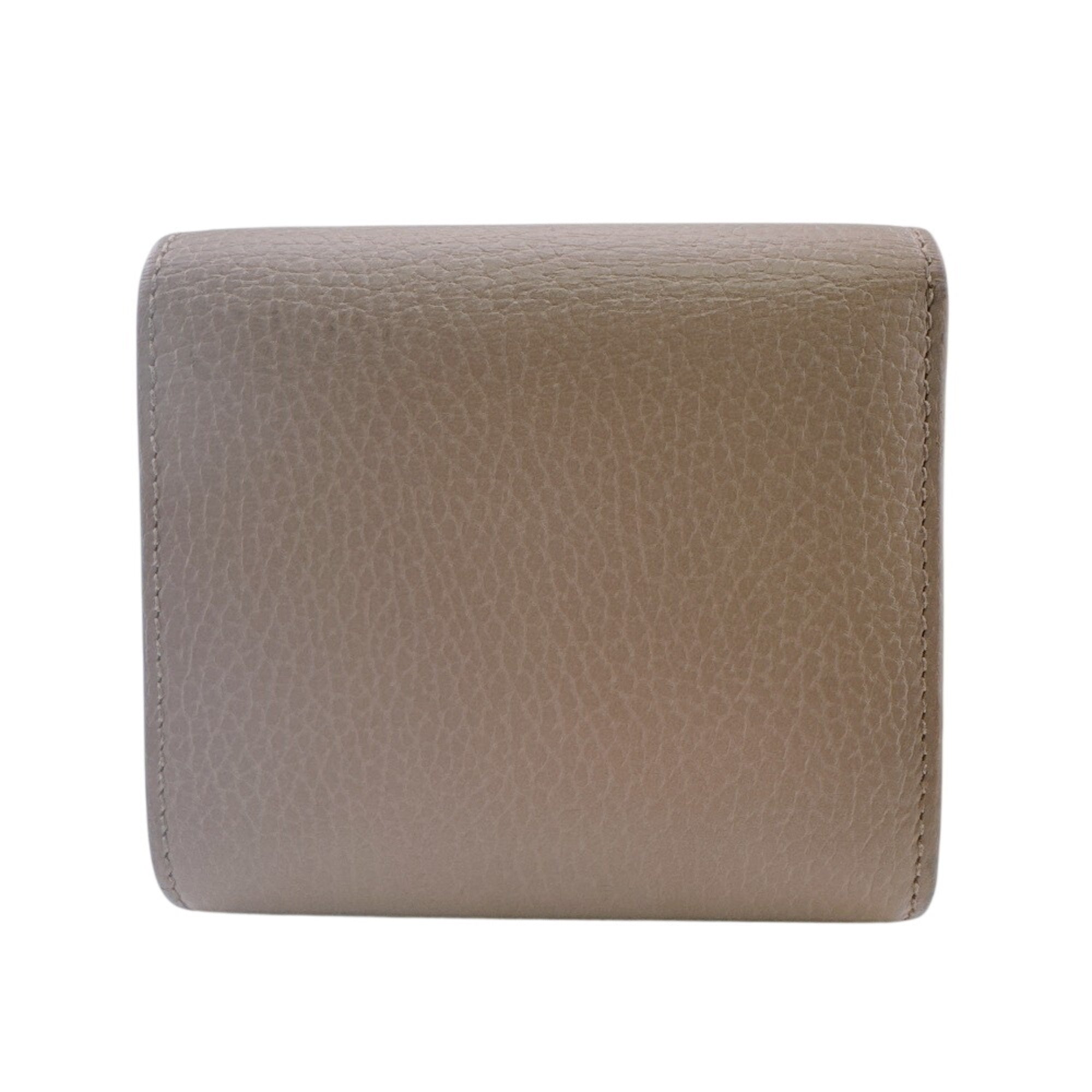 Gucci Brown Leather Wallet (Bi-Fold) (Pre-Owned)