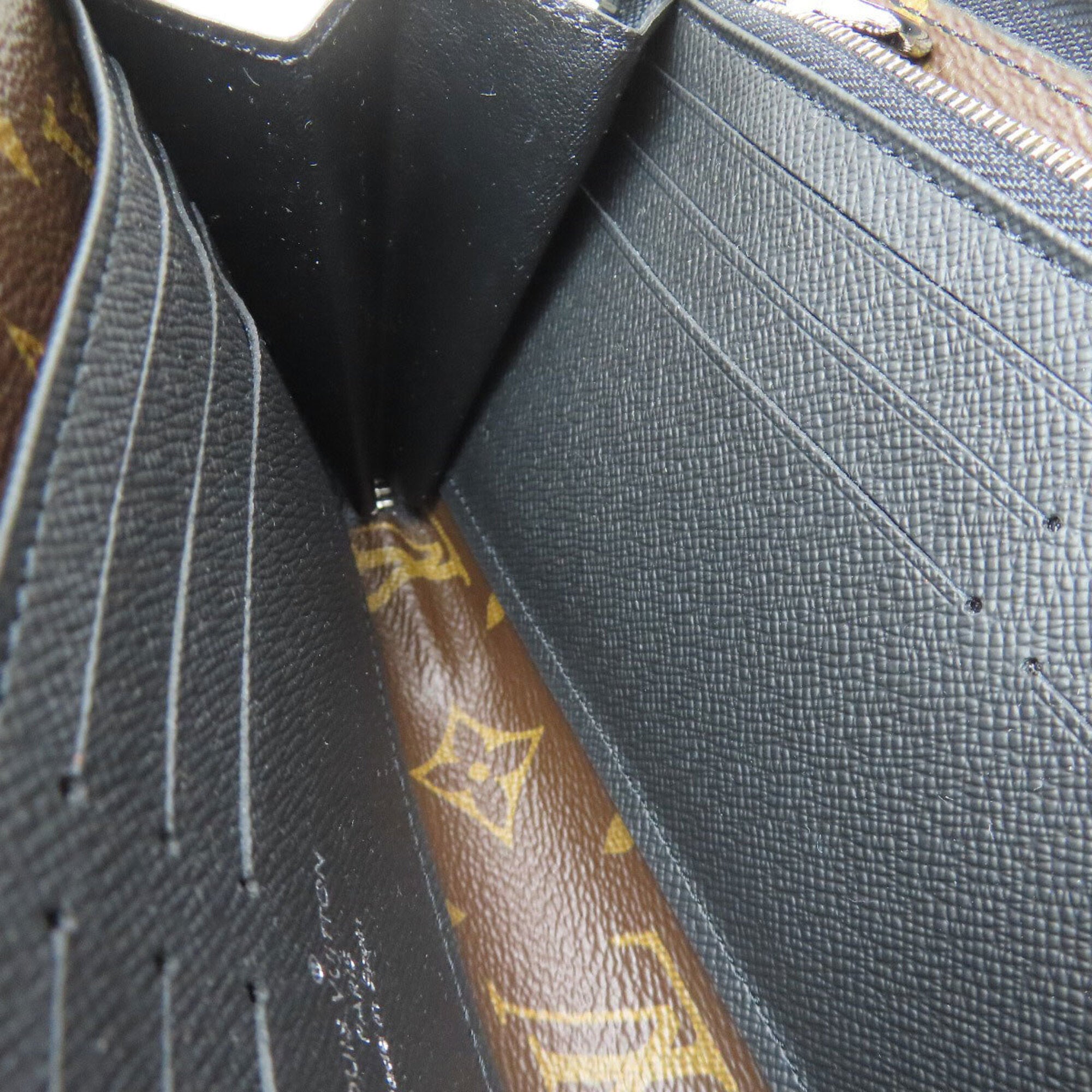 Louis Vuitton Monogram Black Monogram Monogram Long Wallet (Bi-Fold) (Pre-Owned)
