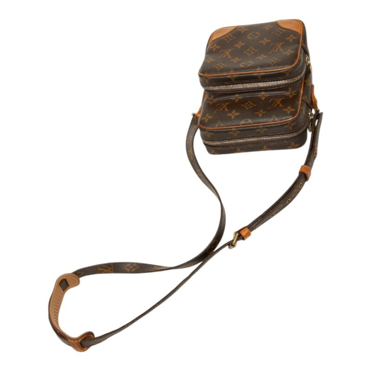 Louis Vuitton Monogram Brown Pvc Leather Shoulder Bag (Pre-Owned)