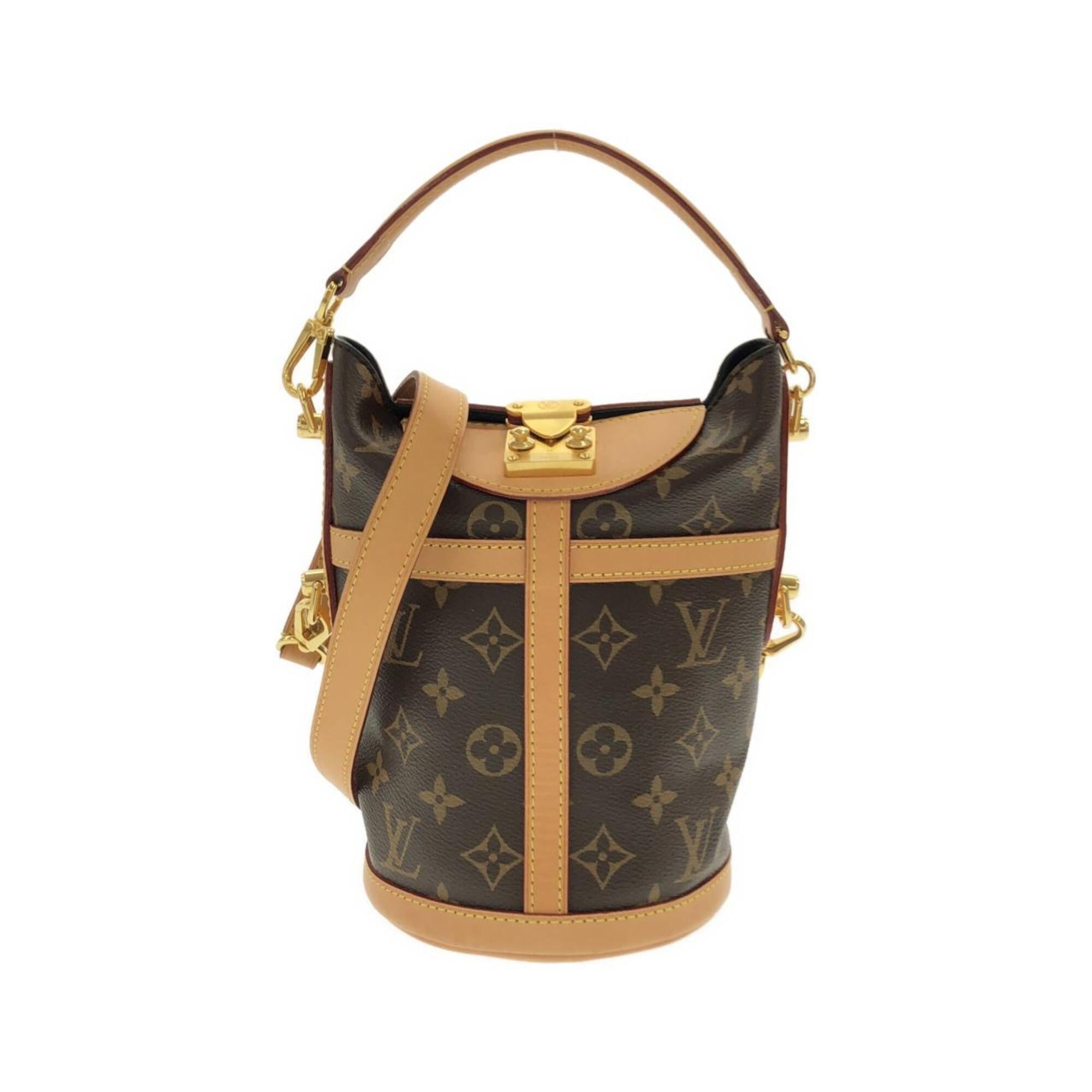 Louis Vuitton Marron Monogram Monogram Coated Canvas Handbag (Pre-Owned)
