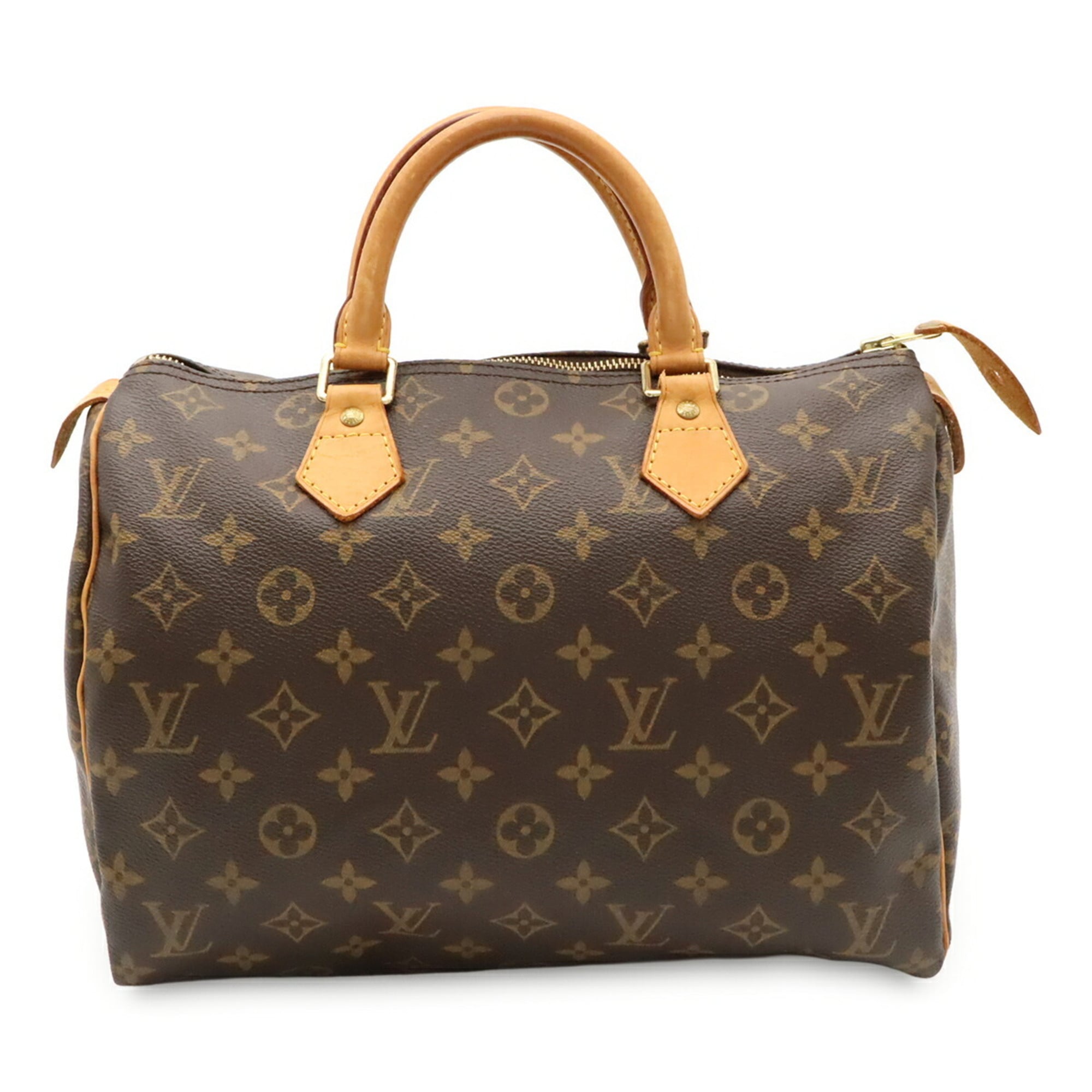 Louis Vuitton Brown Monogram Canvas Pvc Coated Canvas Handbag (Pre-Owned)