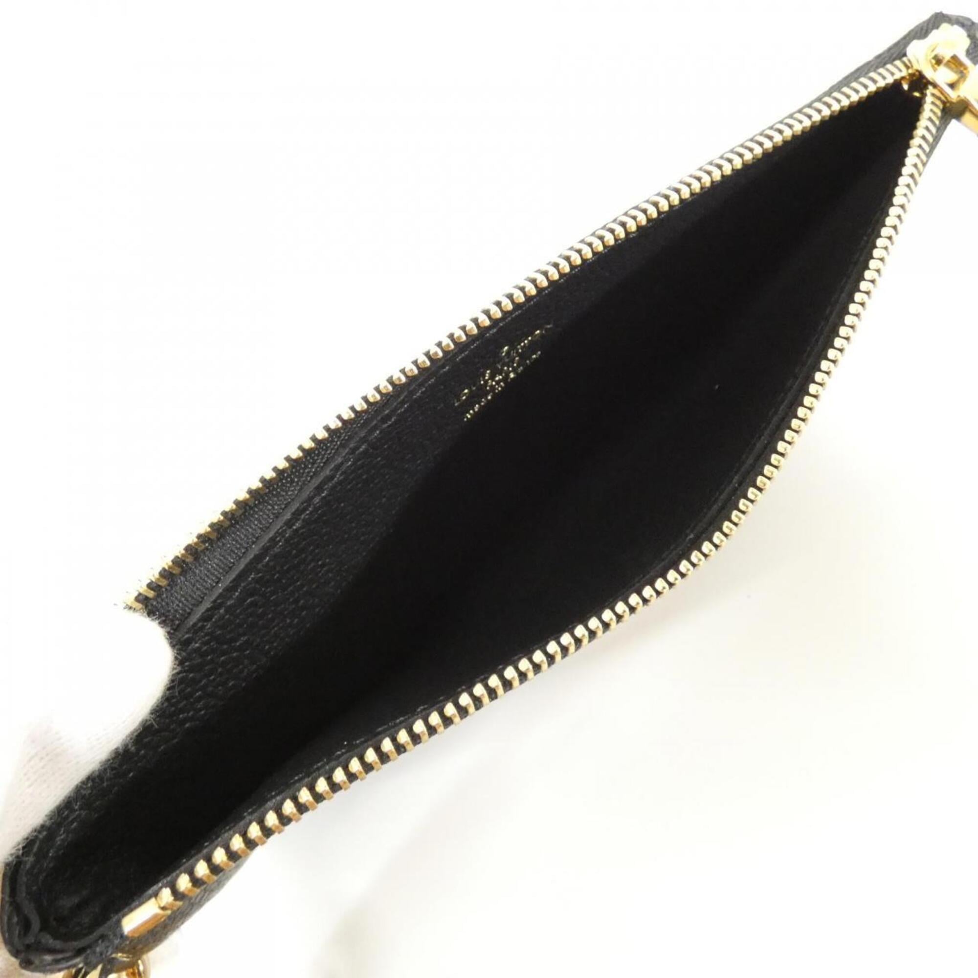 Louis Vuitton Black Leather Pochette Pouch (Pre-Owned)