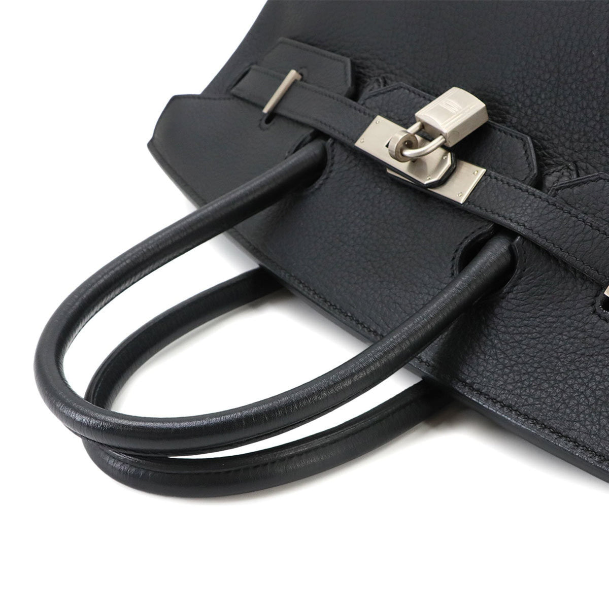 Hermes Birkin Black Togo Leather Handbag (Pre-Owned)