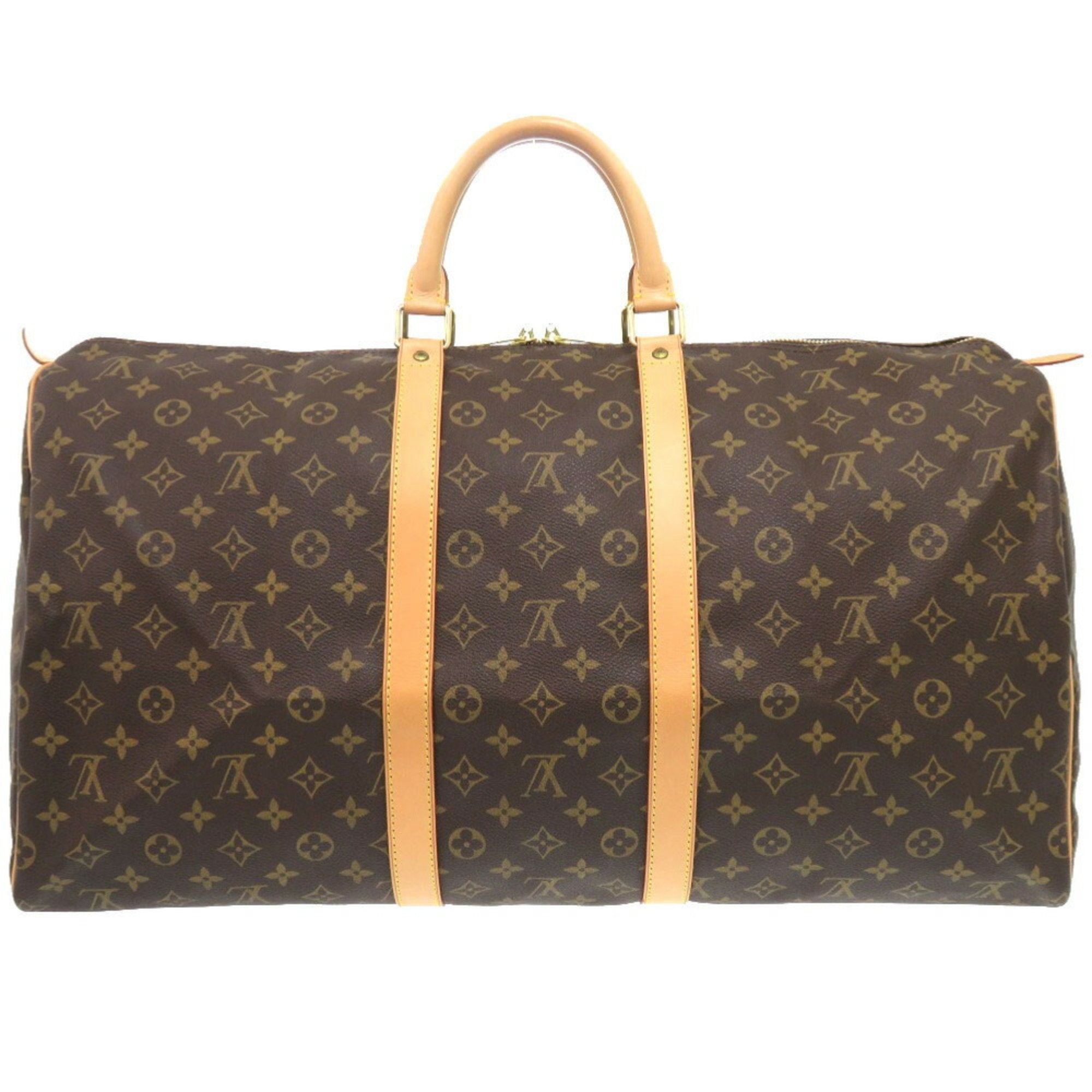 Louis Vuitton Brown Monogram Boston Bag (Pre-Owned)
