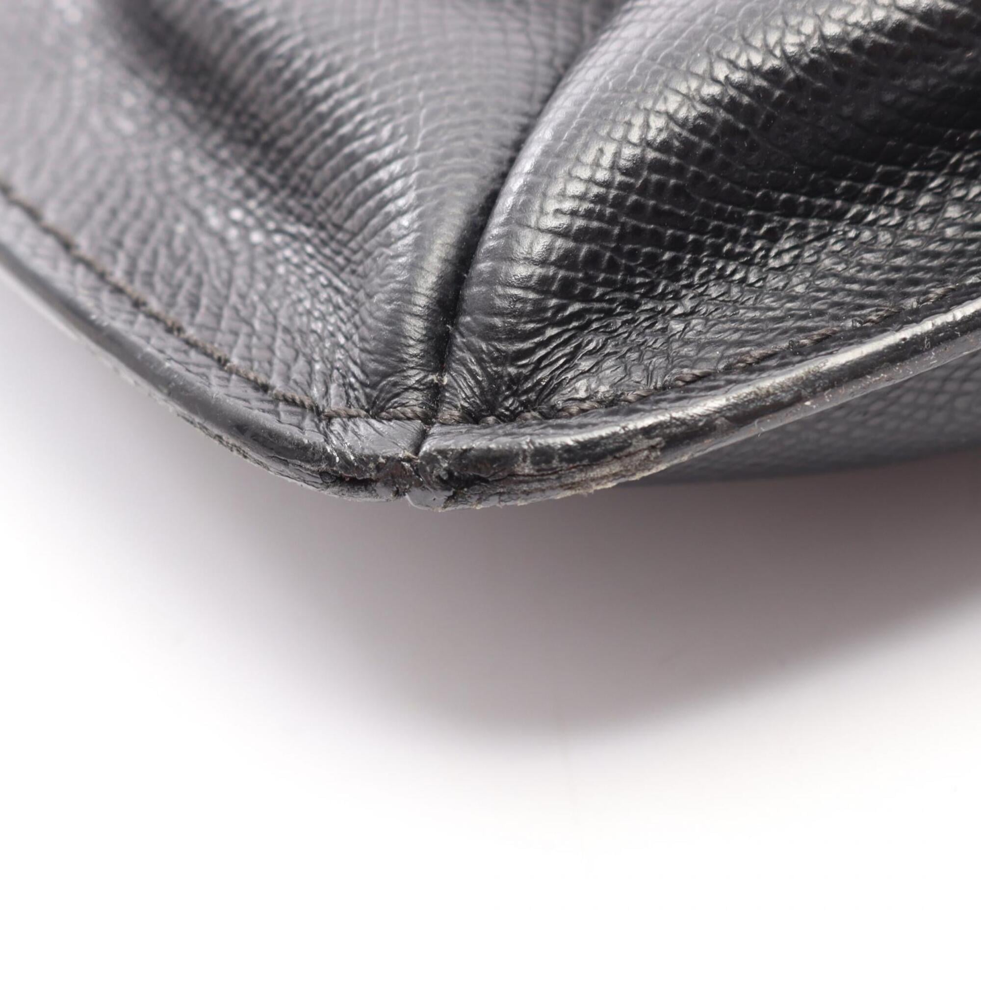 Chanel Black Grained Calfskin Handbag Tote Bag (Pre-Owned)