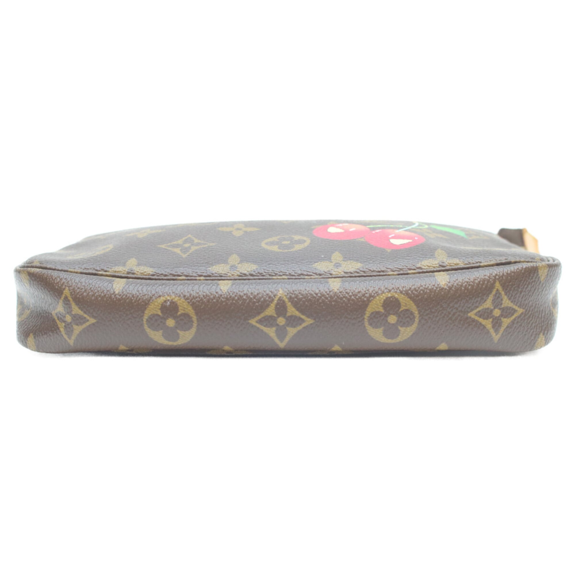 Louis Vuitton Monogram Cherry Brown Red Color Handbag (Pre-Owned)