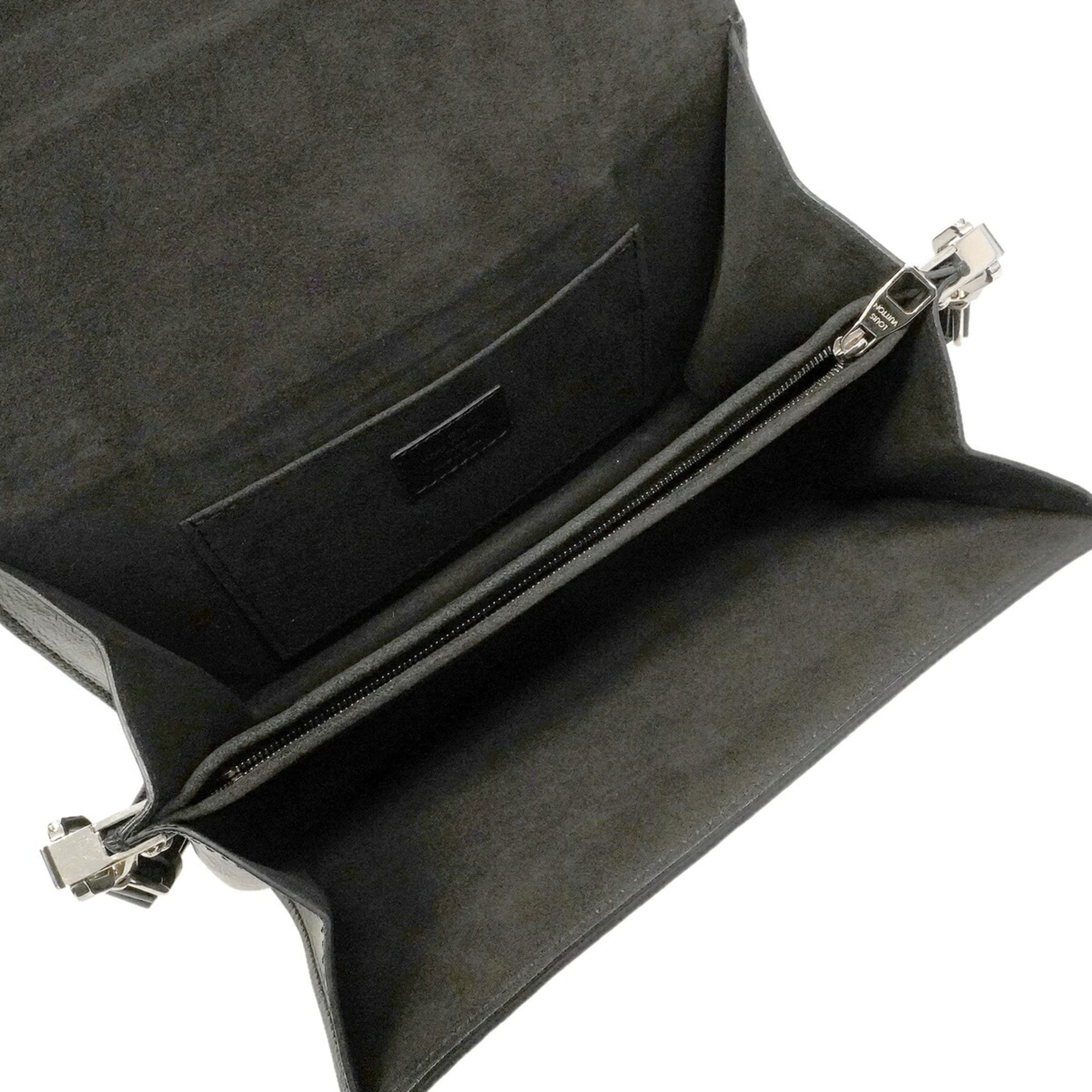 Louis Vuitton Black Brown Shoulder Bag (Pre-Owned)