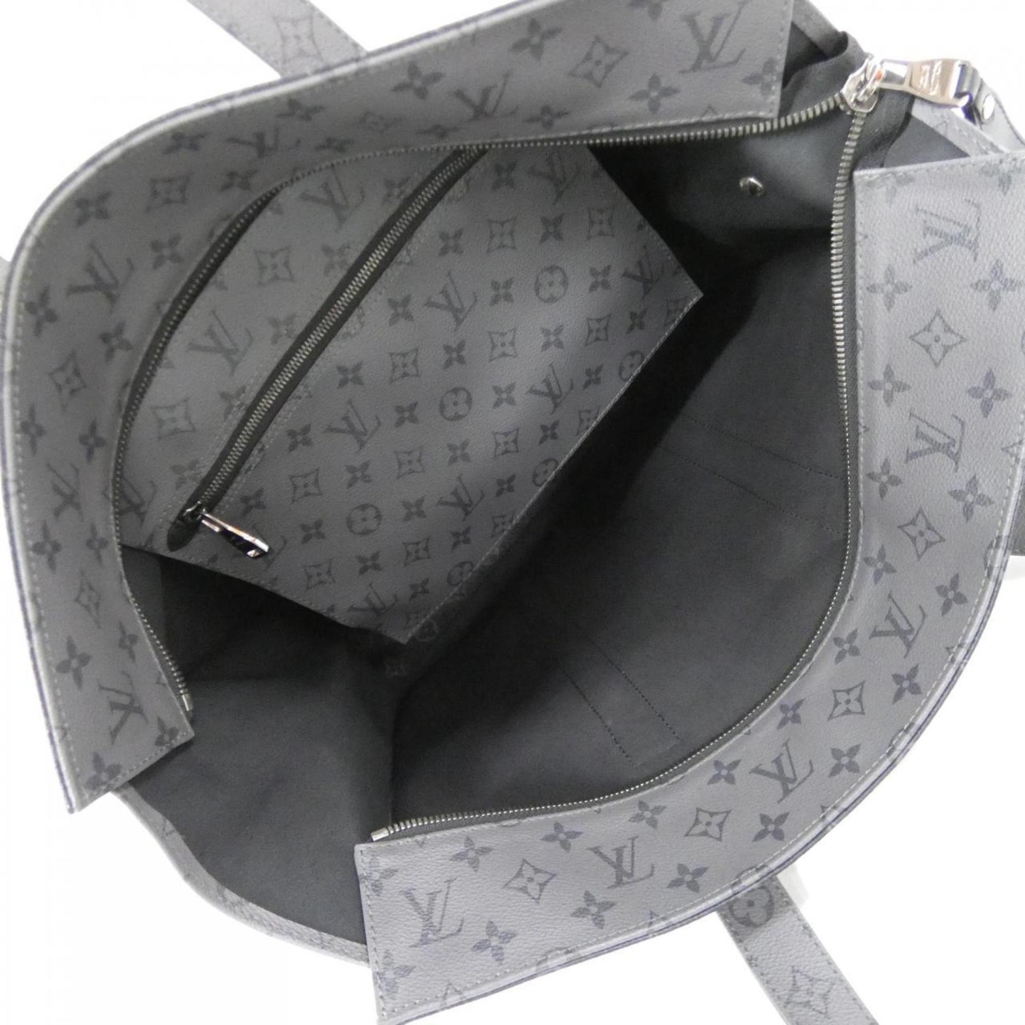 Louis Vuitton Black Coated Canvas Handbag (Pre-Owned)
