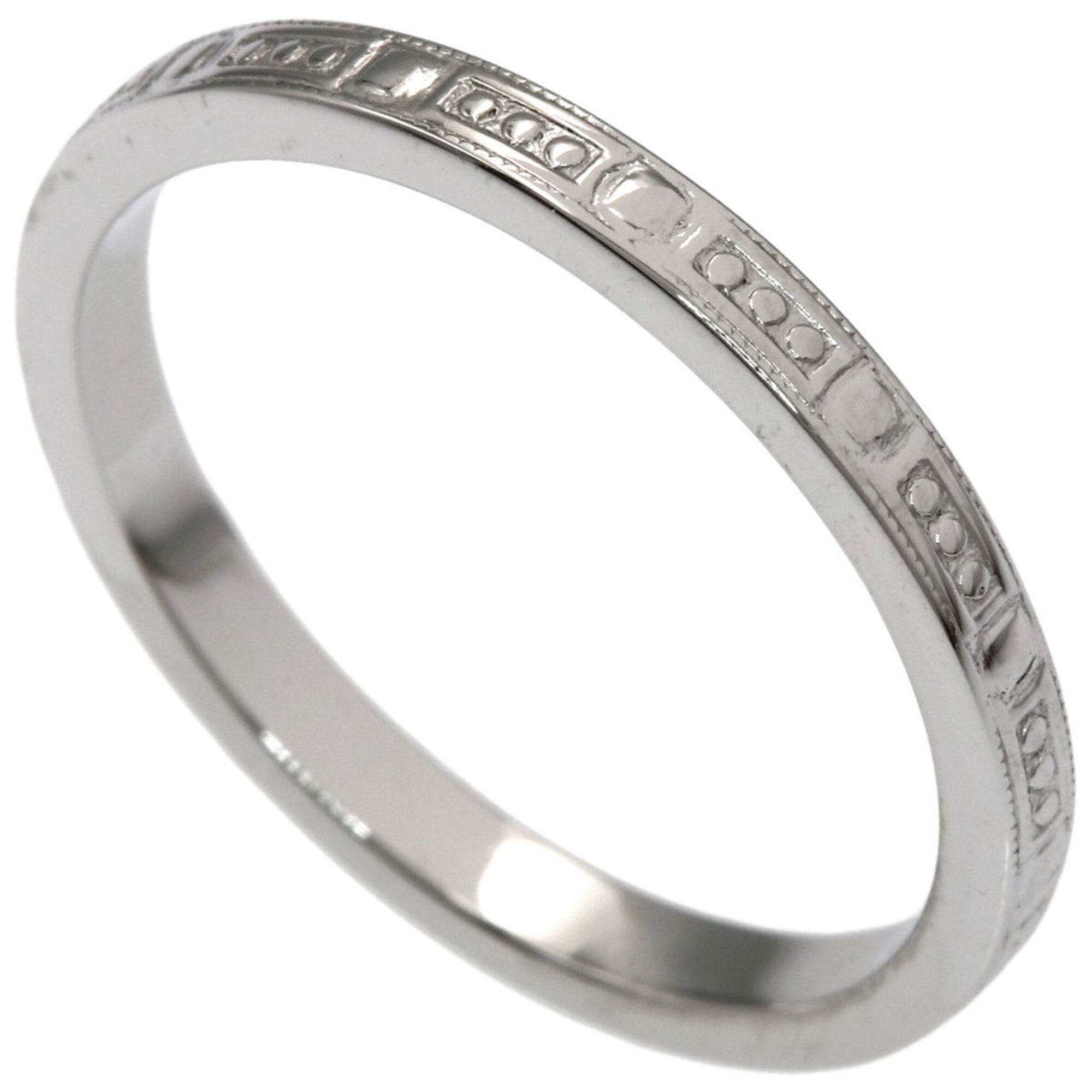 Tiffany Platinum 950 Band Ring (Pre-Owned)