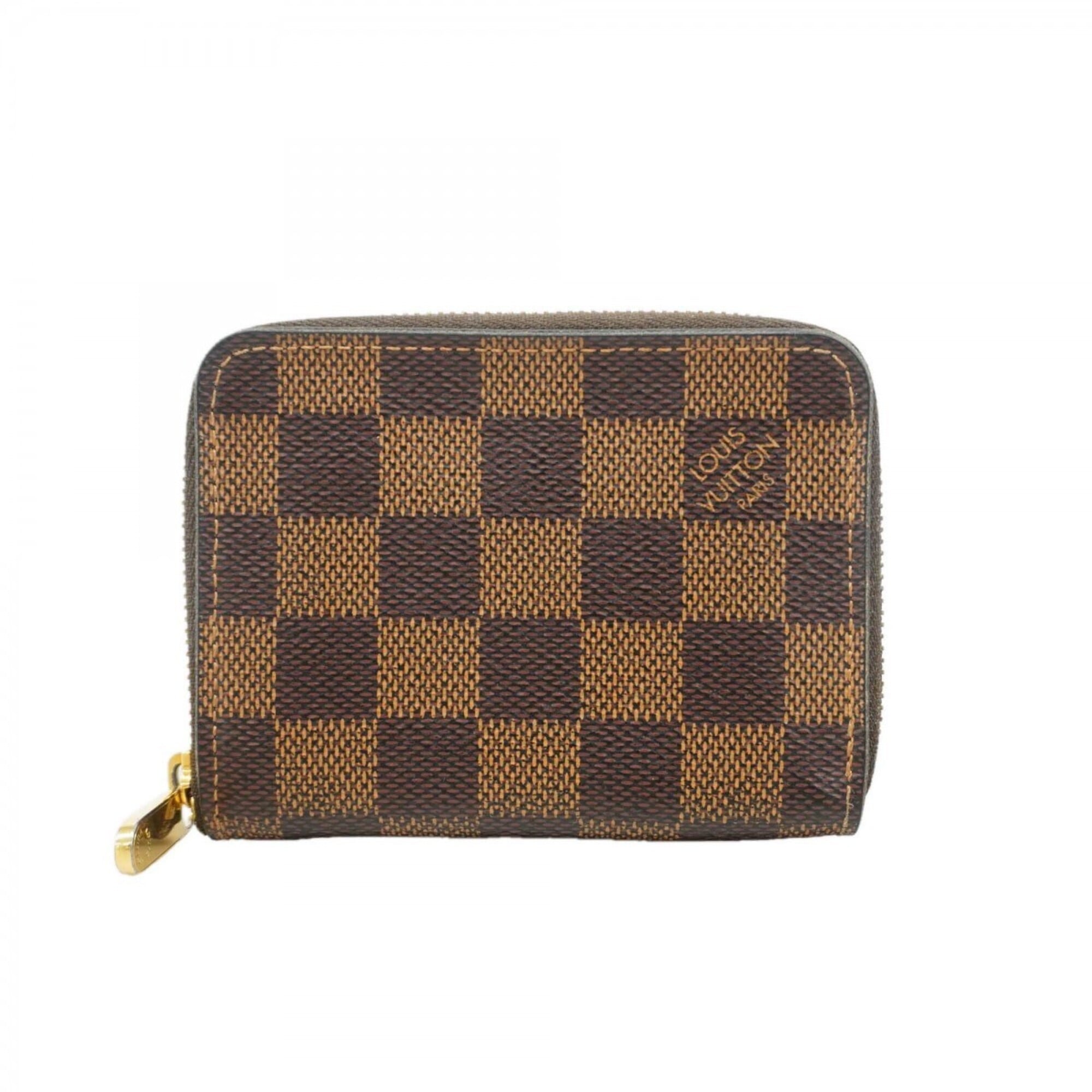 Louis Vuitton Ebene Coin Purse/Coin Case (Pre-Owned)