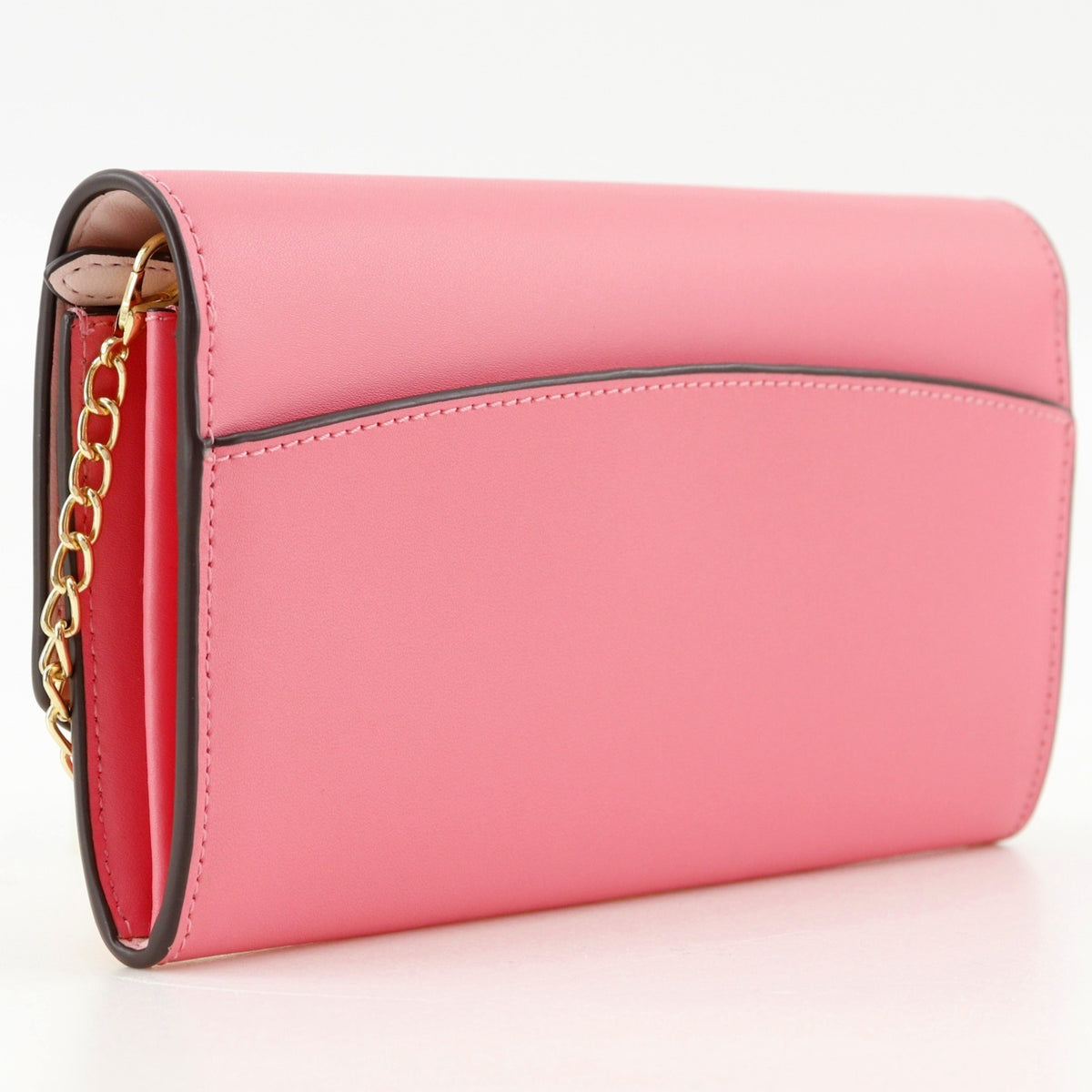 Kate Spade Pink Leather Chain/Shoulder Wallet (Pre-Owned)