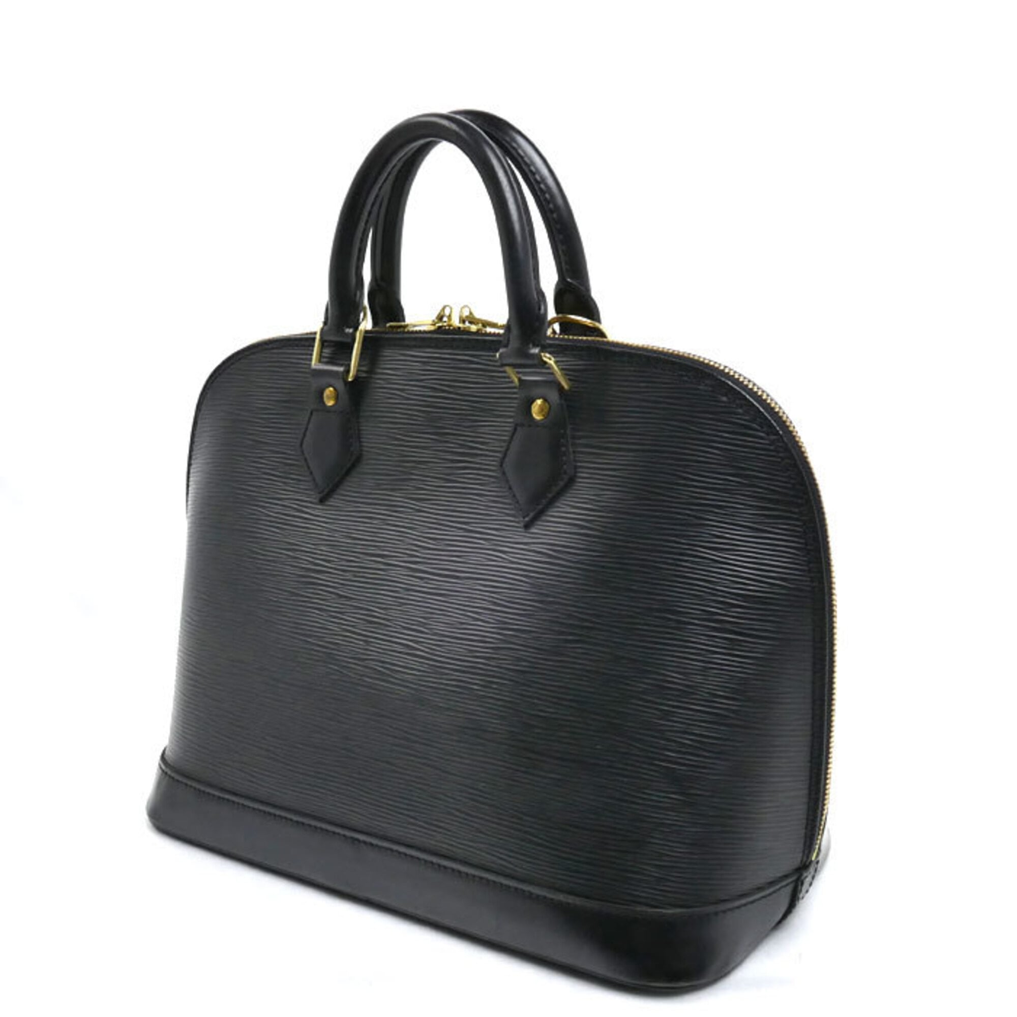 Louis Vuitton Black Epi Leather Handbag (Pre-Owned)