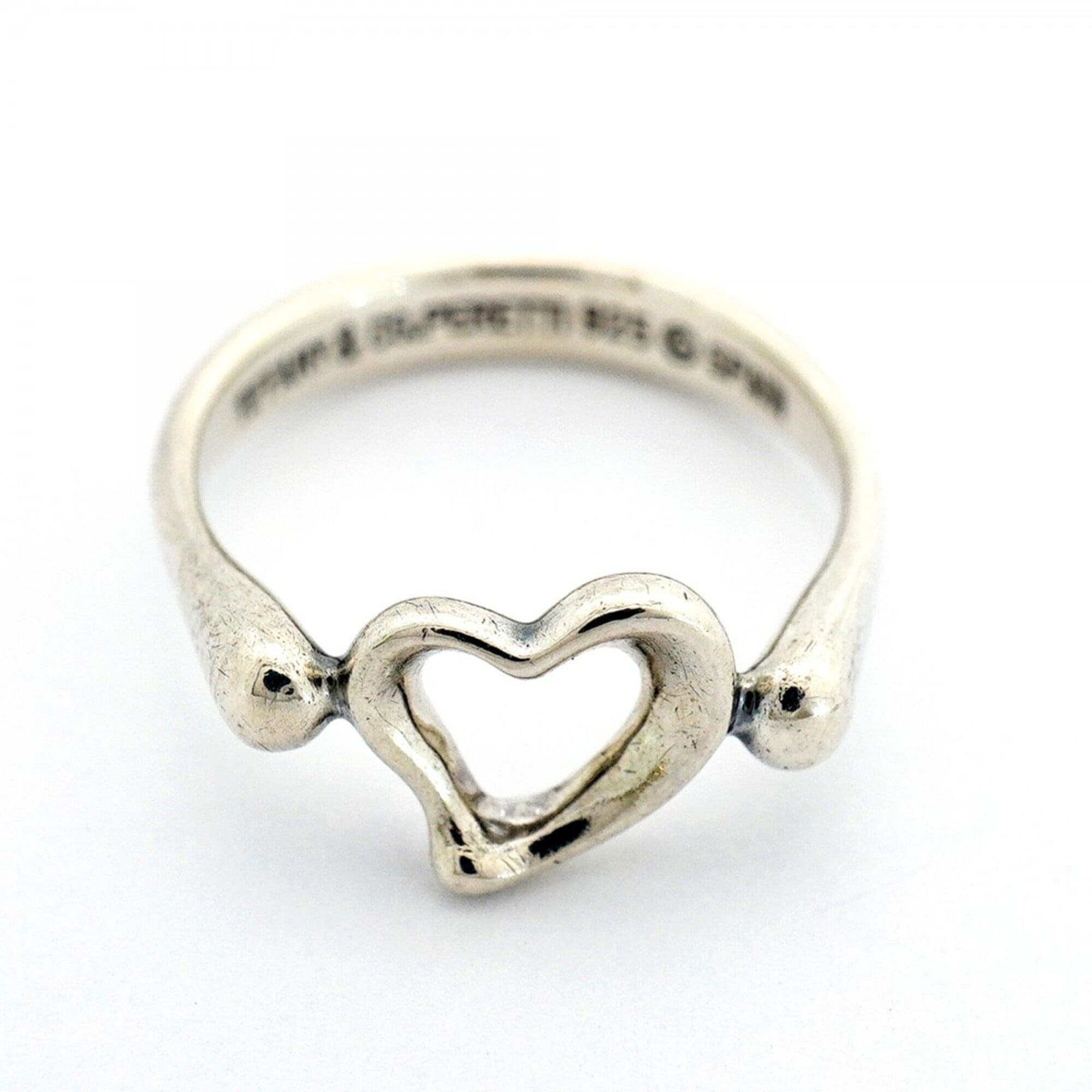 Tiffany Silver 925 Band Ring (Pre-Owned)