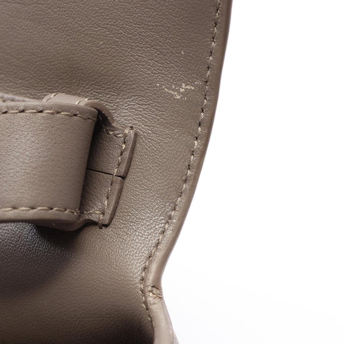 Balenciaga Gray Leather Handbag Shoulder Bag (Pre-Owned)