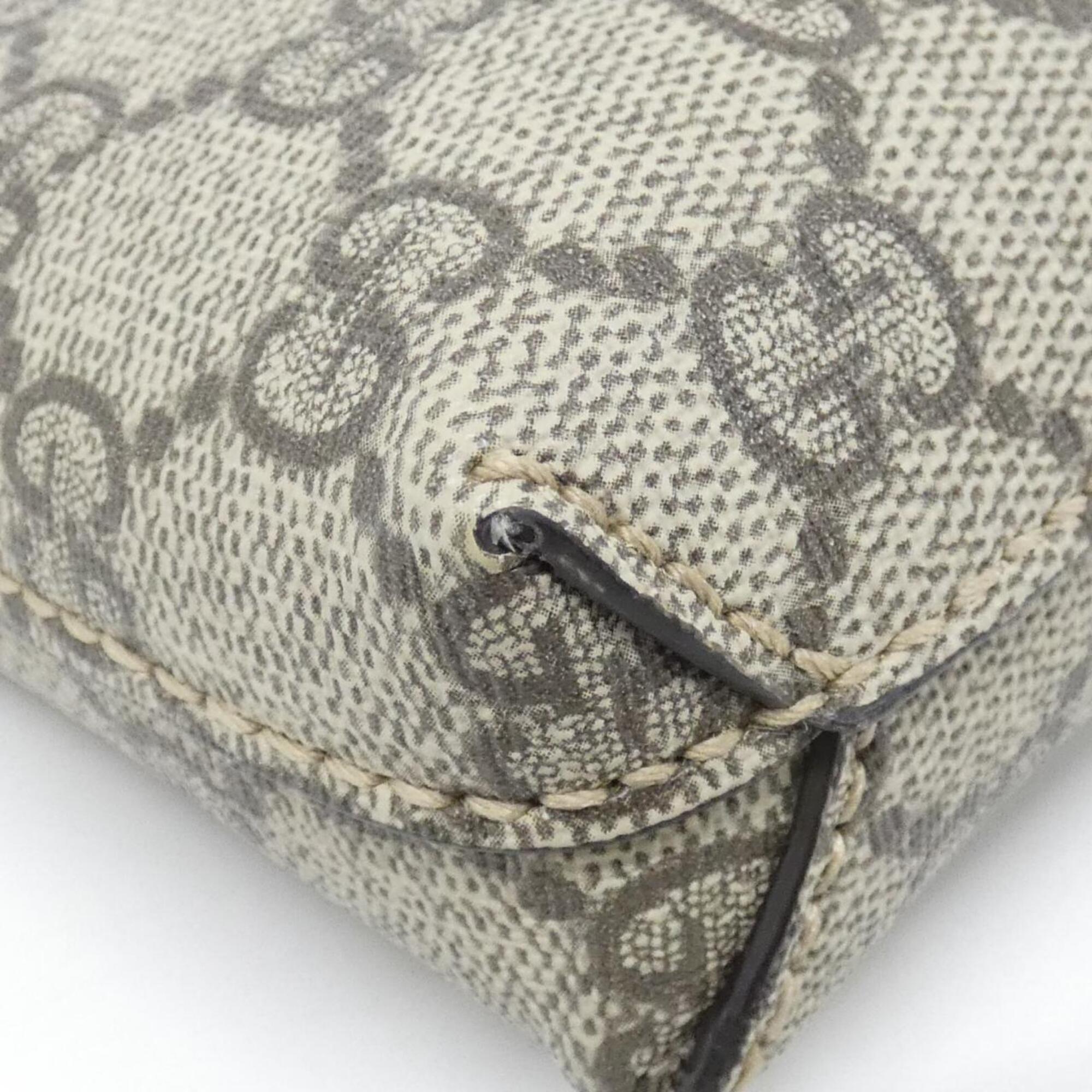 Gucci Beige Brown Gg Supreme Canvas Shoulder Bag (Pre-Owned)