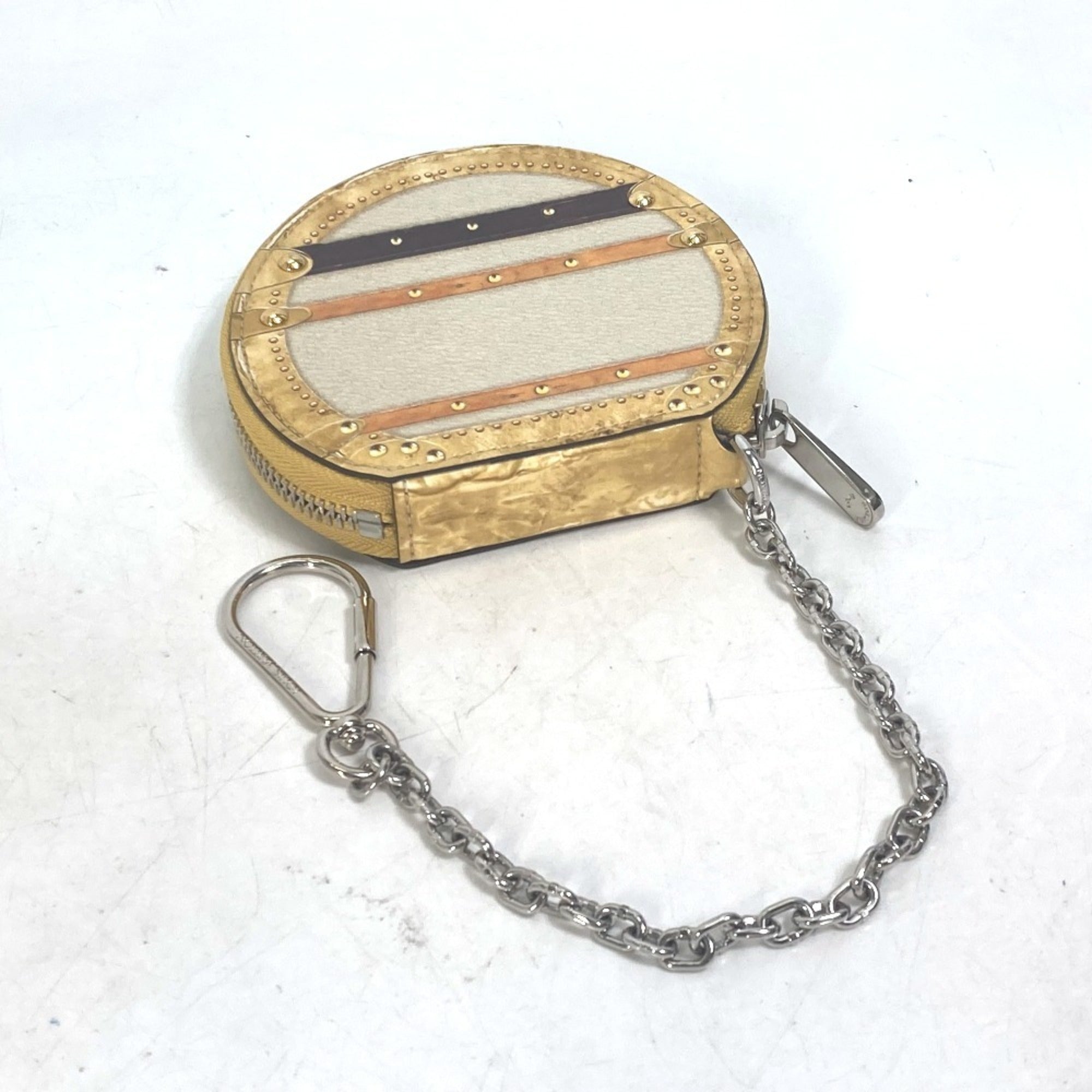 Louis Vuitton Beige Coin Purse/Coin Case (Pre-Owned)