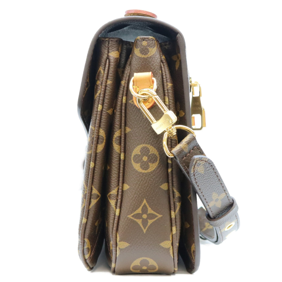 Louis Vuitton Brown Monogram Shoulder Bag (Pre-Owned)