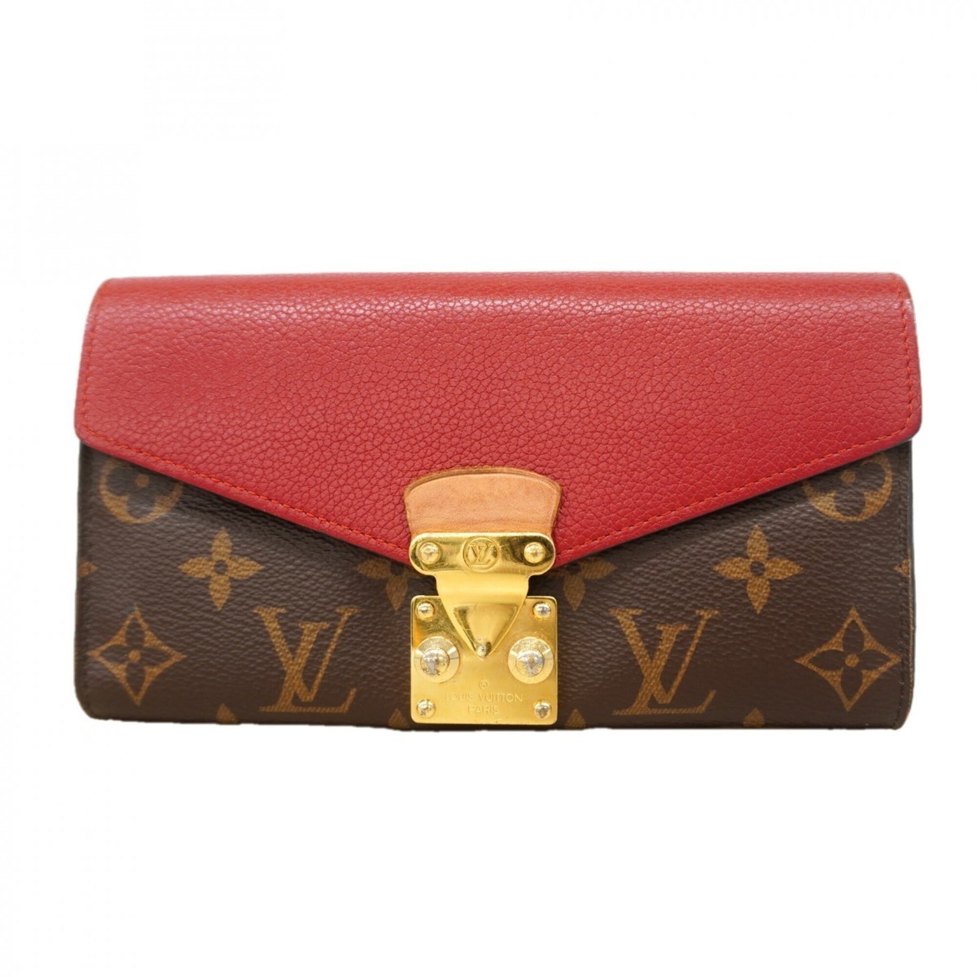 Louis Vuitton Cerise Long Wallet (Bi-Fold) (Pre-Owned)