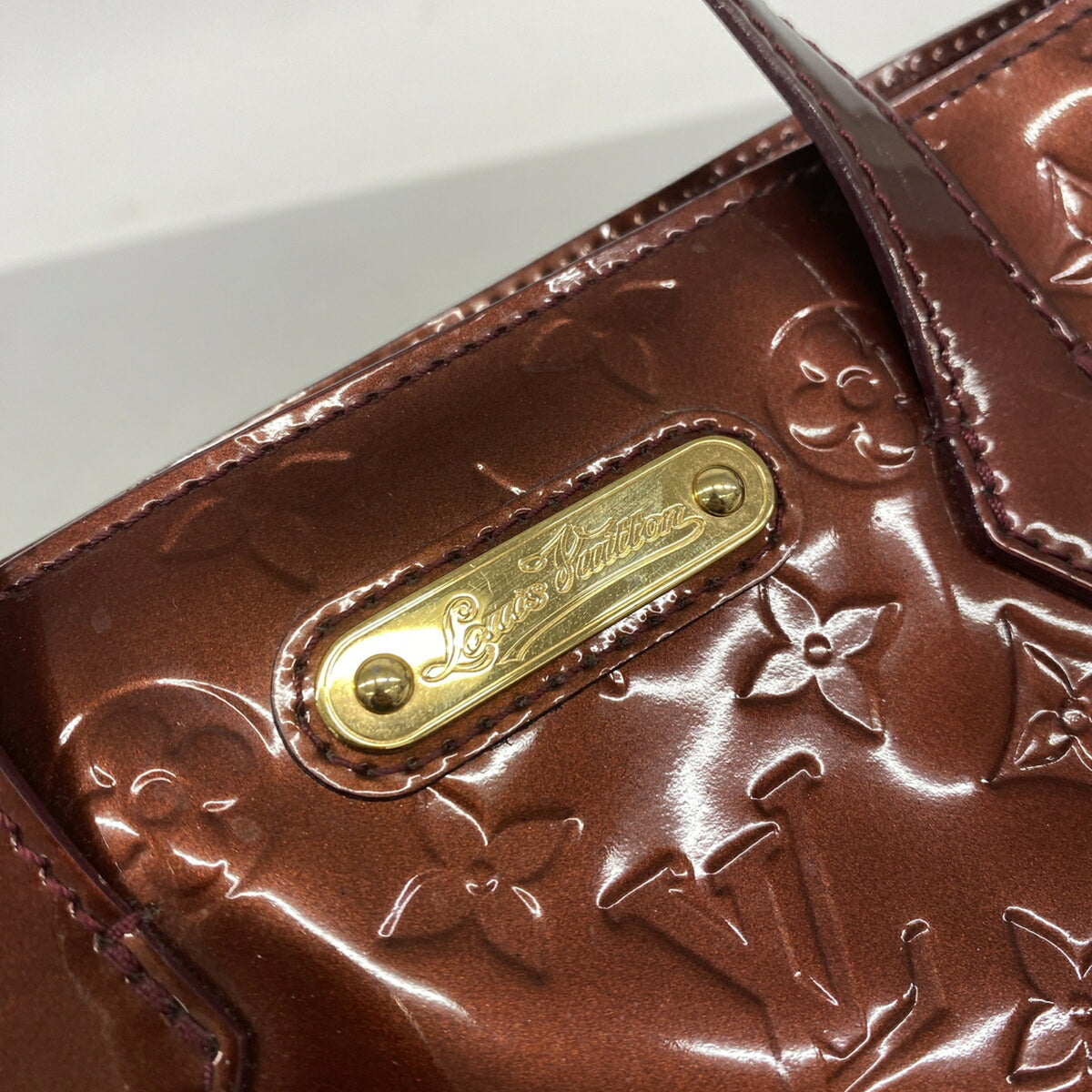 Louis Vuitton Rouge Fauviste Handbag (Pre-Owned)