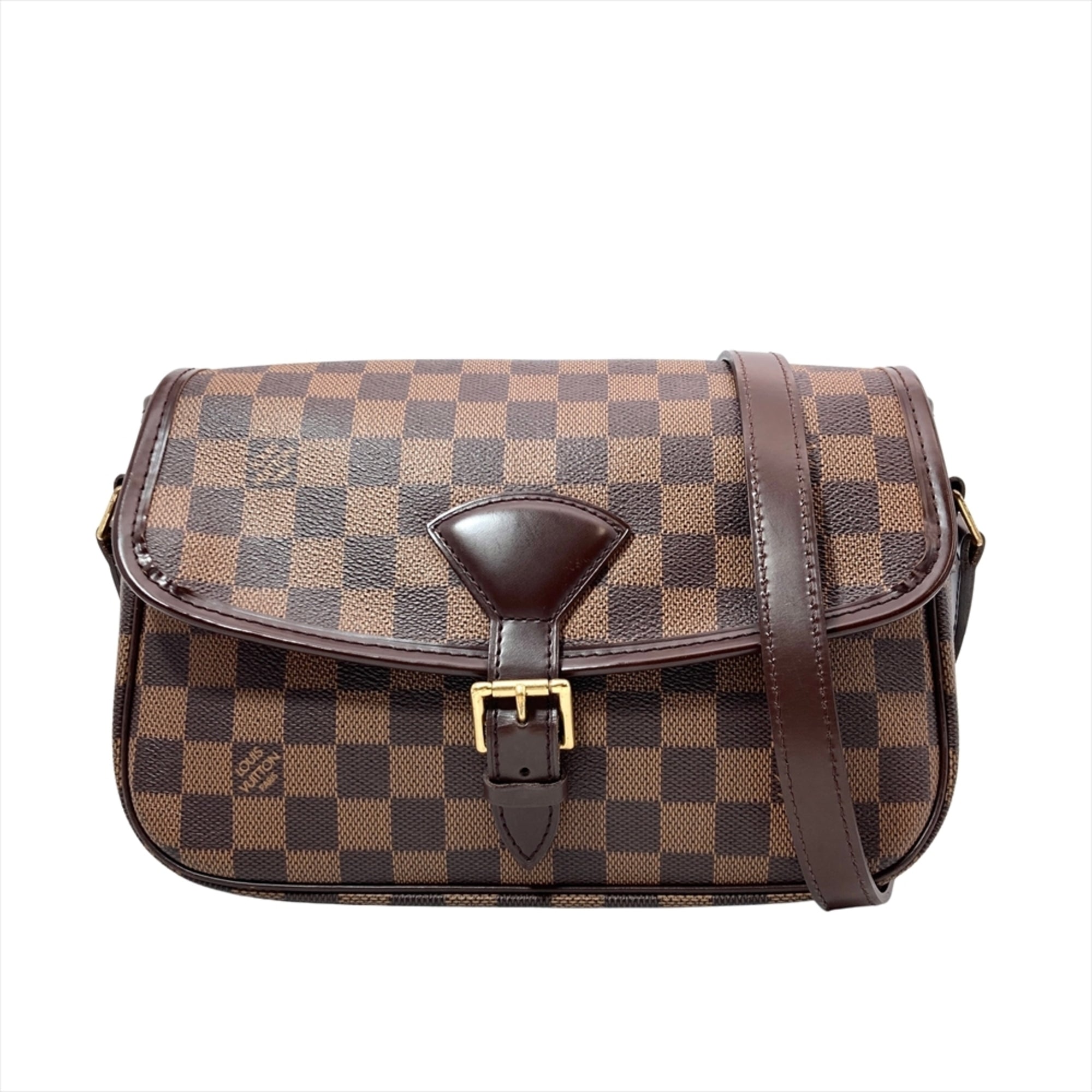 Louis Vuitton Brown Damier Canvas Ebene Shoulder Bag (Pre-Owned)