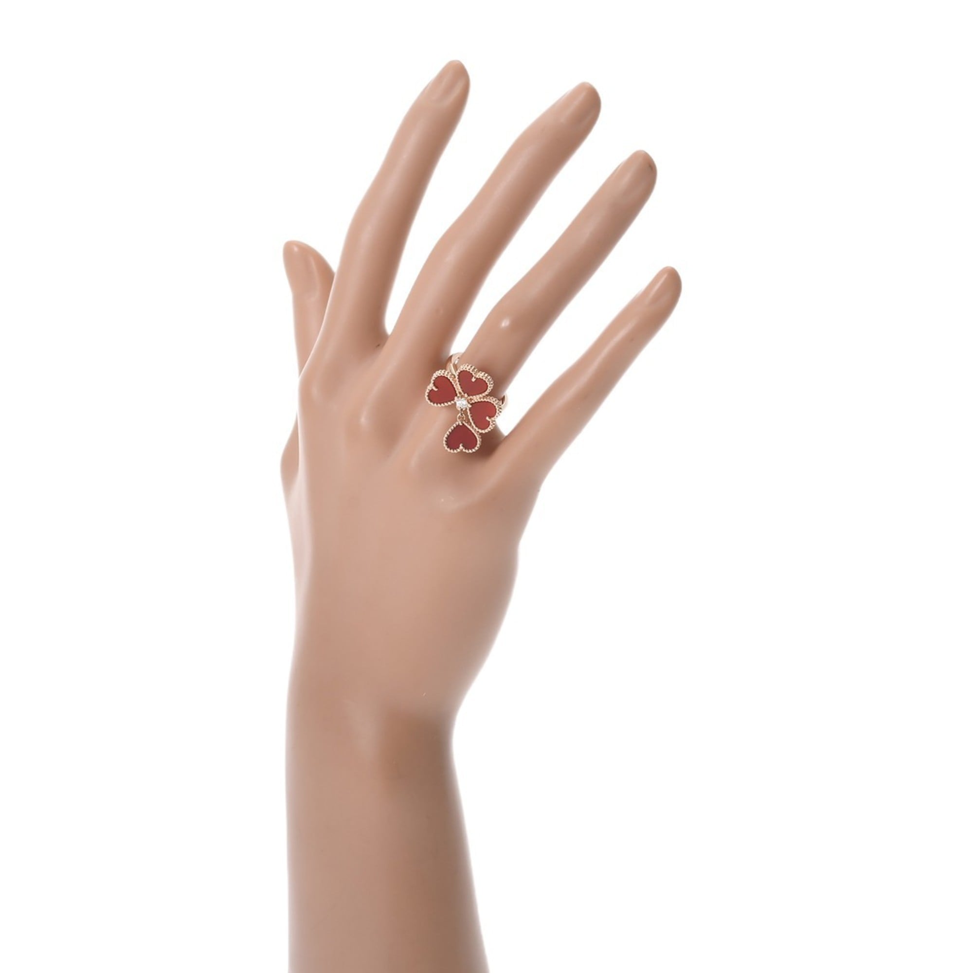 Van Cleef & Arpels Pink Gold (18K) Band Ring (Pre-Owned)