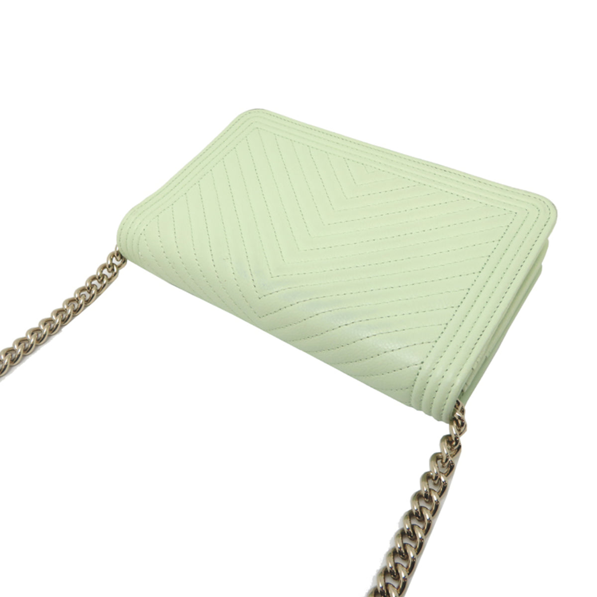 Chanel Grained Calfskin Shoulder Bag (Pre-Owned)