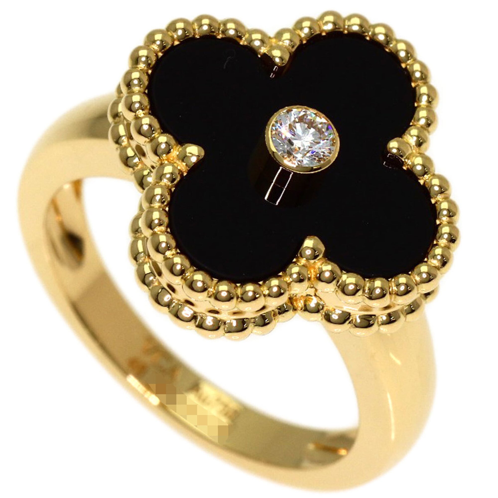 Van Cleef & Arpels Yellow Gold (18K) Band Ring (Pre-Owned)