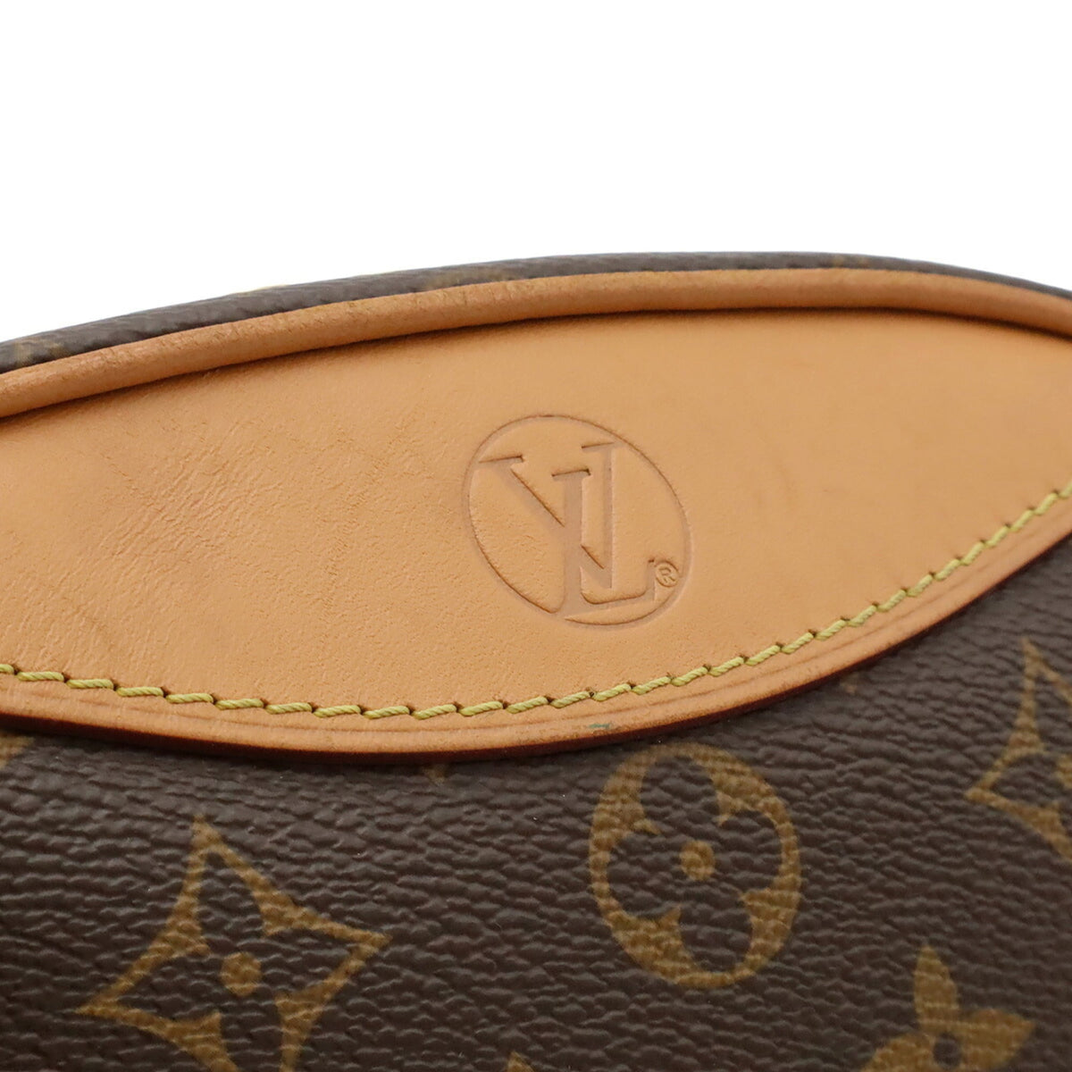 Louis Vuitton Brown Monogram Monogram Clutch Bag Pochette Shoulder Bag (Pre-Owned)
