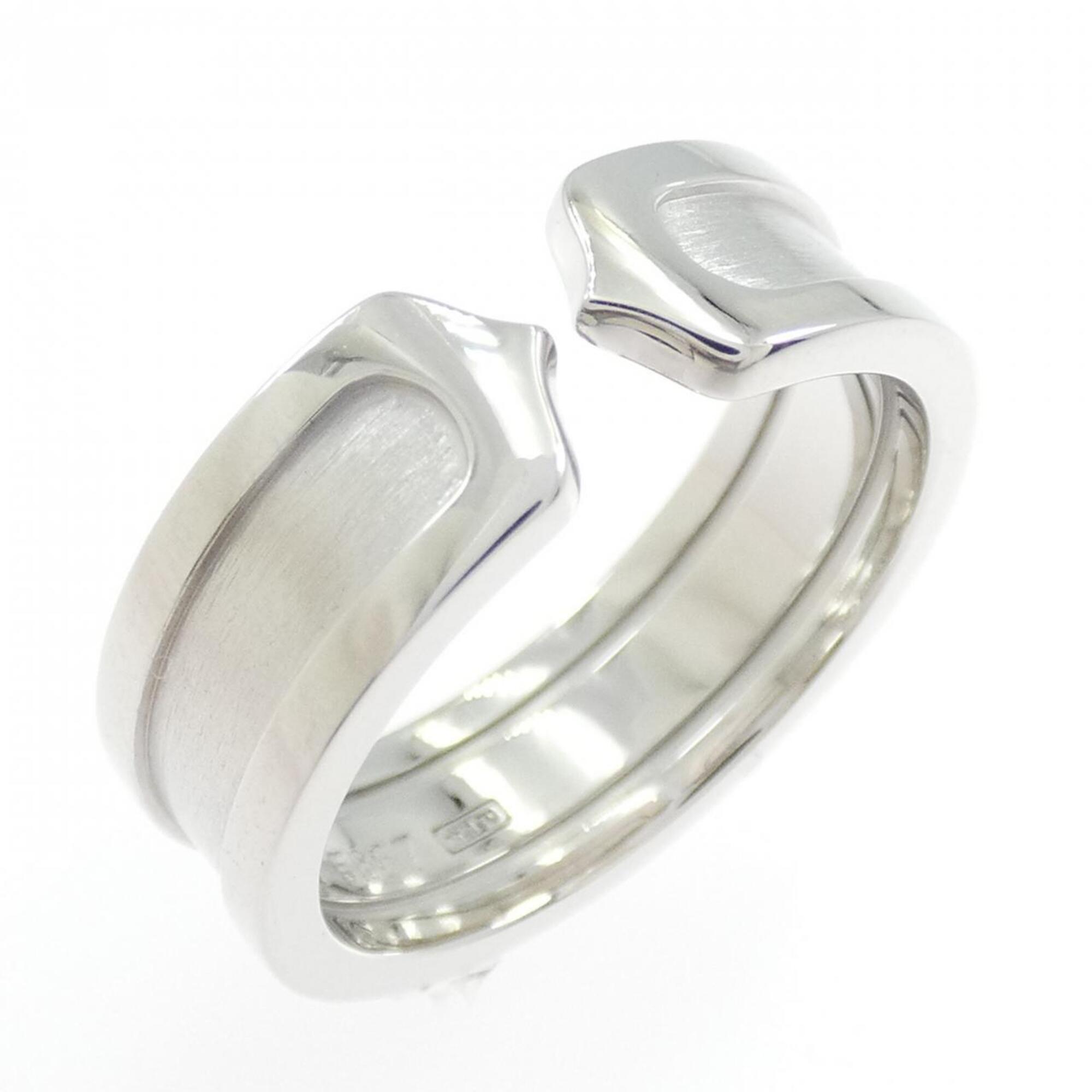 Cartier White Gold White Gold (18K) Band Ring (Pre-Owned)