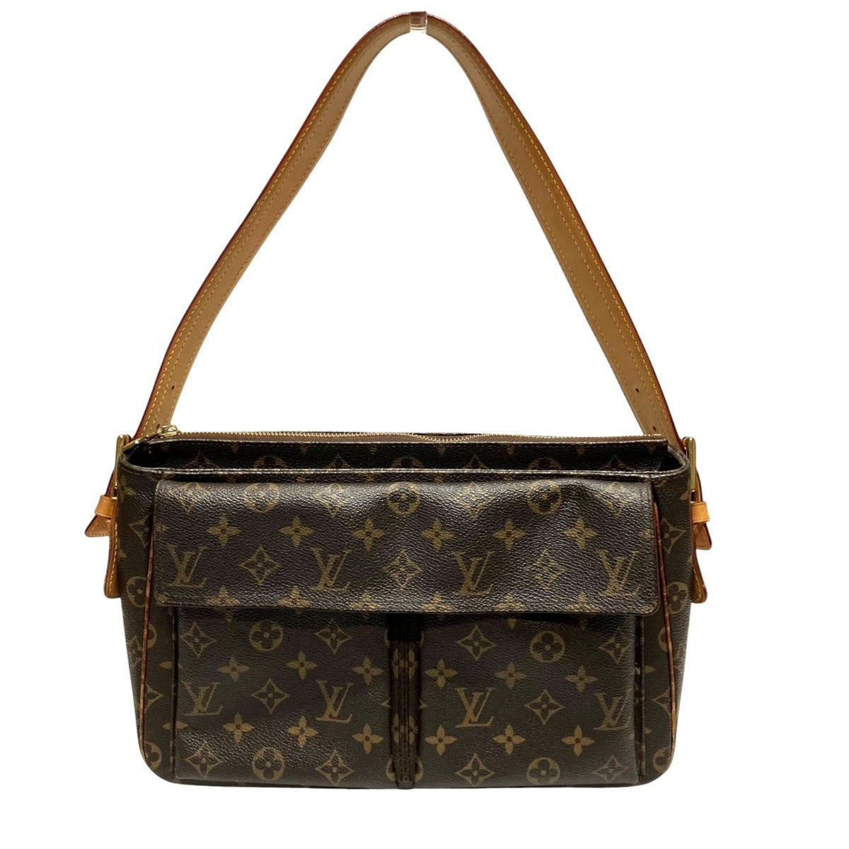 Louis Vuitton Monogram Brown Monogram Shoulder Bag (Pre-Owned)