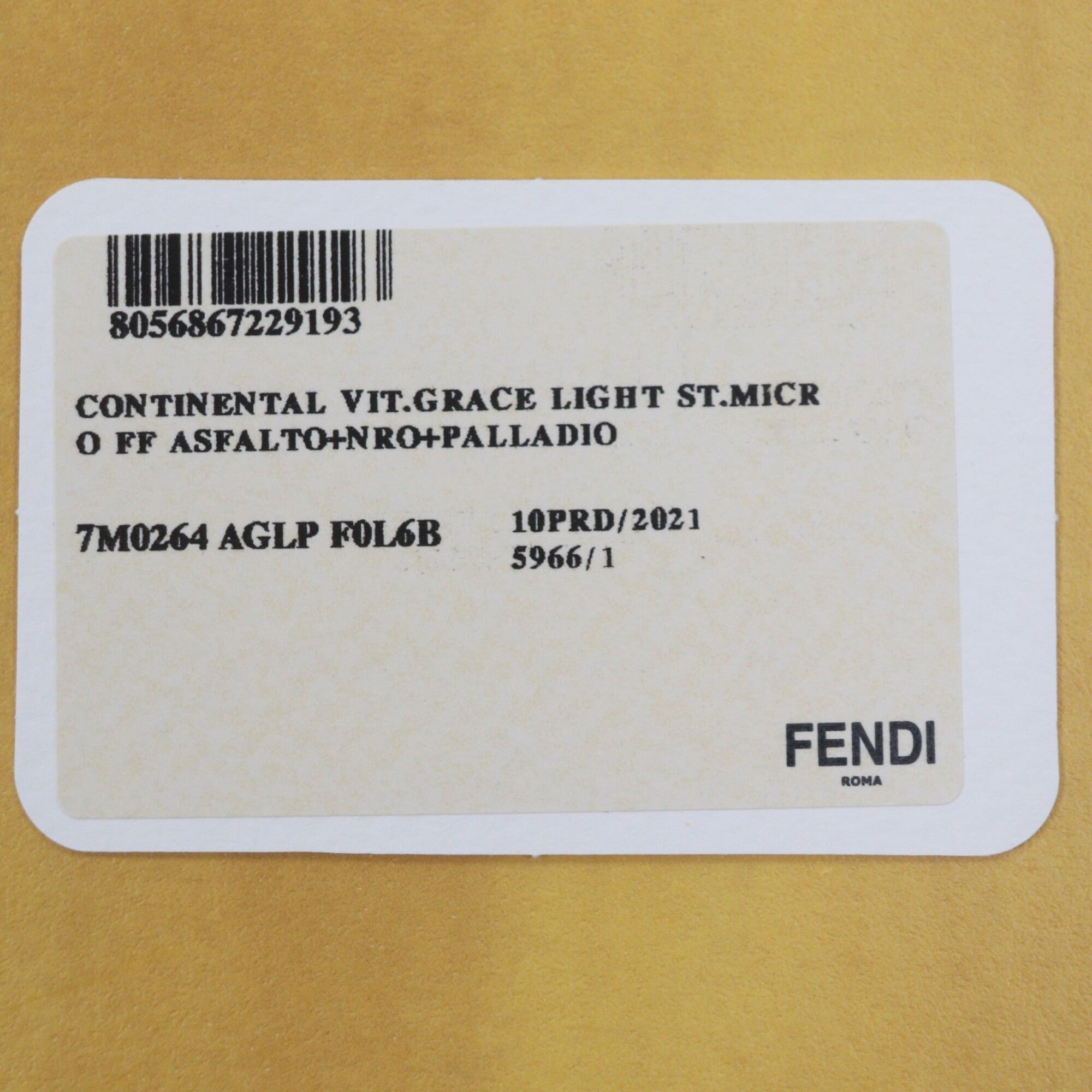 Fendi Black Leather Long Wallet (Bi-Fold) (Pre-Owned)