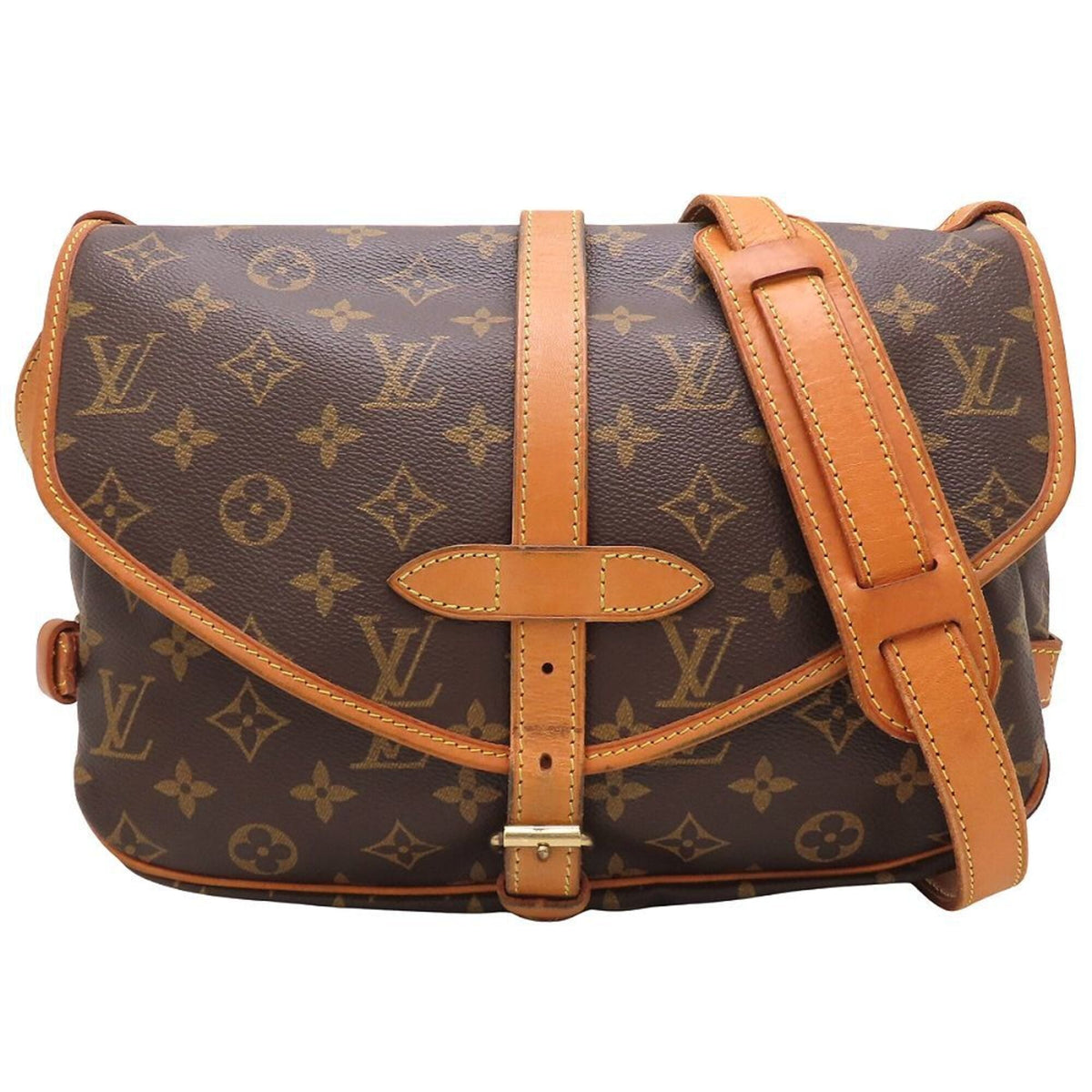 Louis Vuitton Monogram Brown Monogram Shoulder Bag (Pre-Owned)