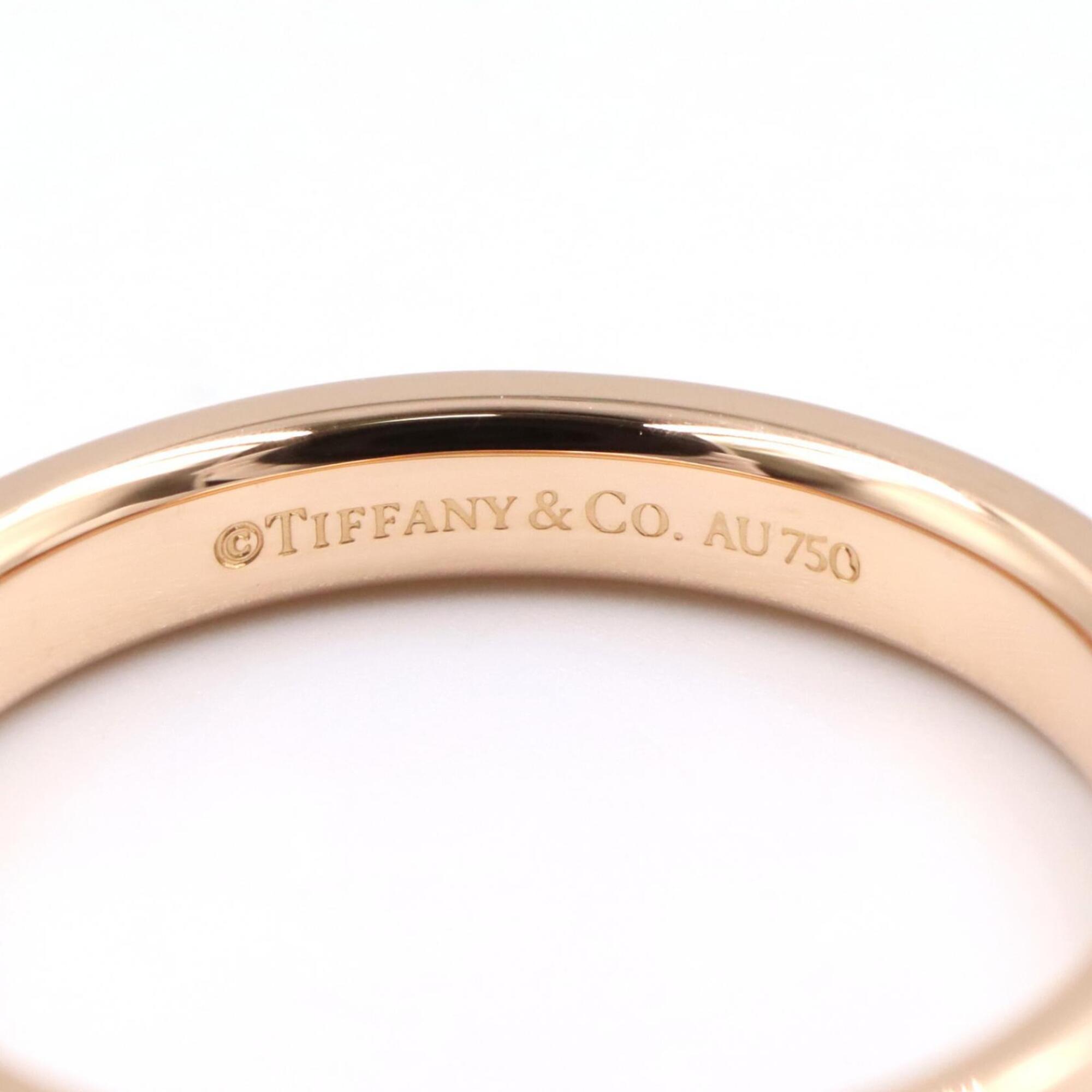 Tiffany Gold Pink Gold (18K) Band Ring (Pre-Owned)