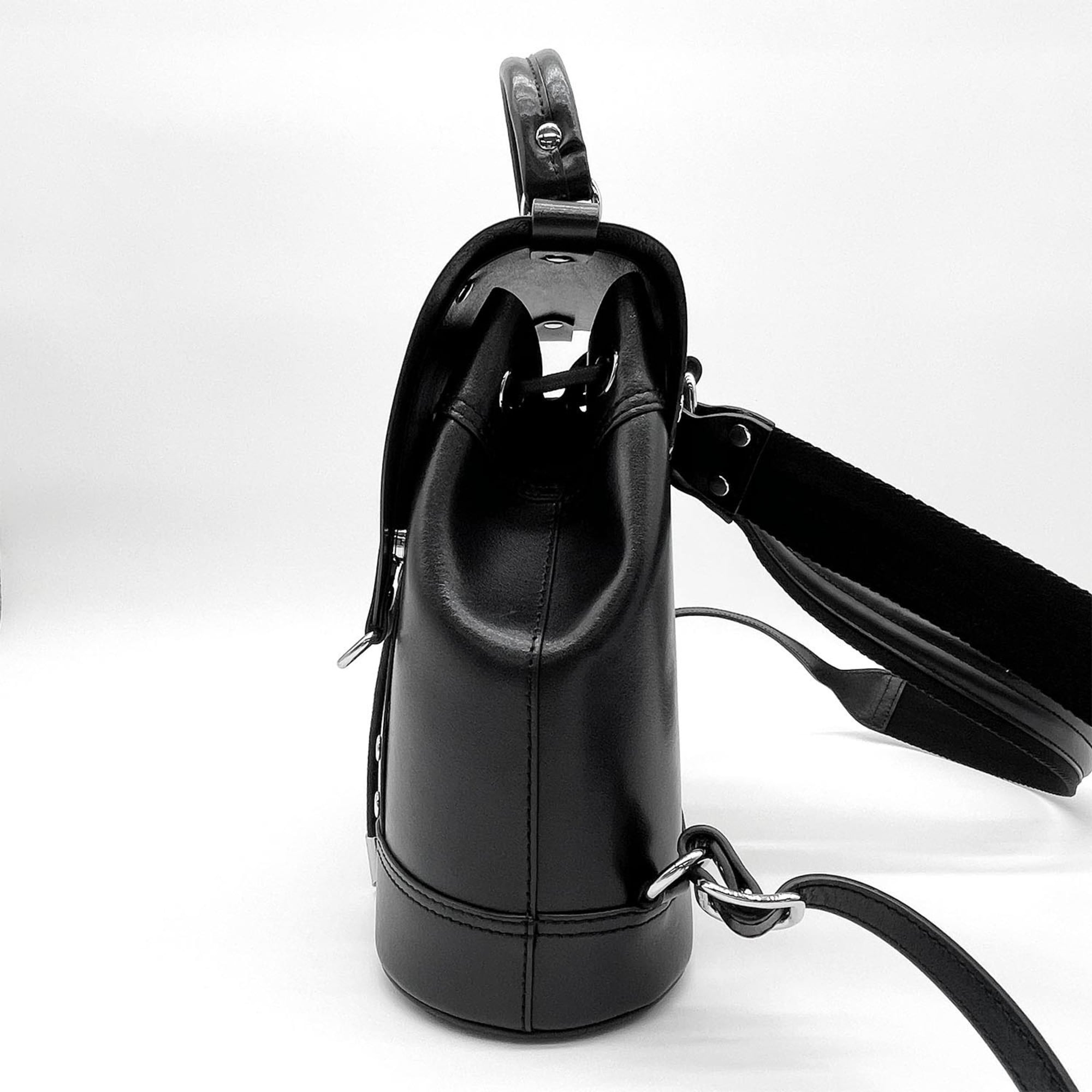 Vivienne Westwood Black Leather Backpack (Pre-Owned)