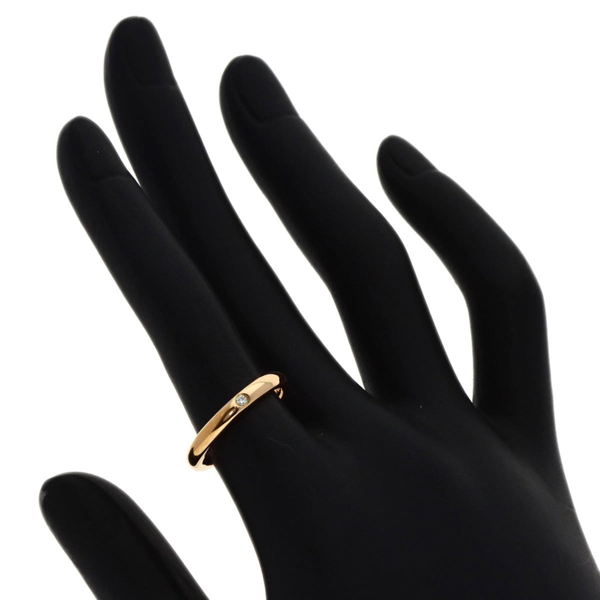 Tiffany Pink Gold (18K) Band Ring (Pre-Owned)