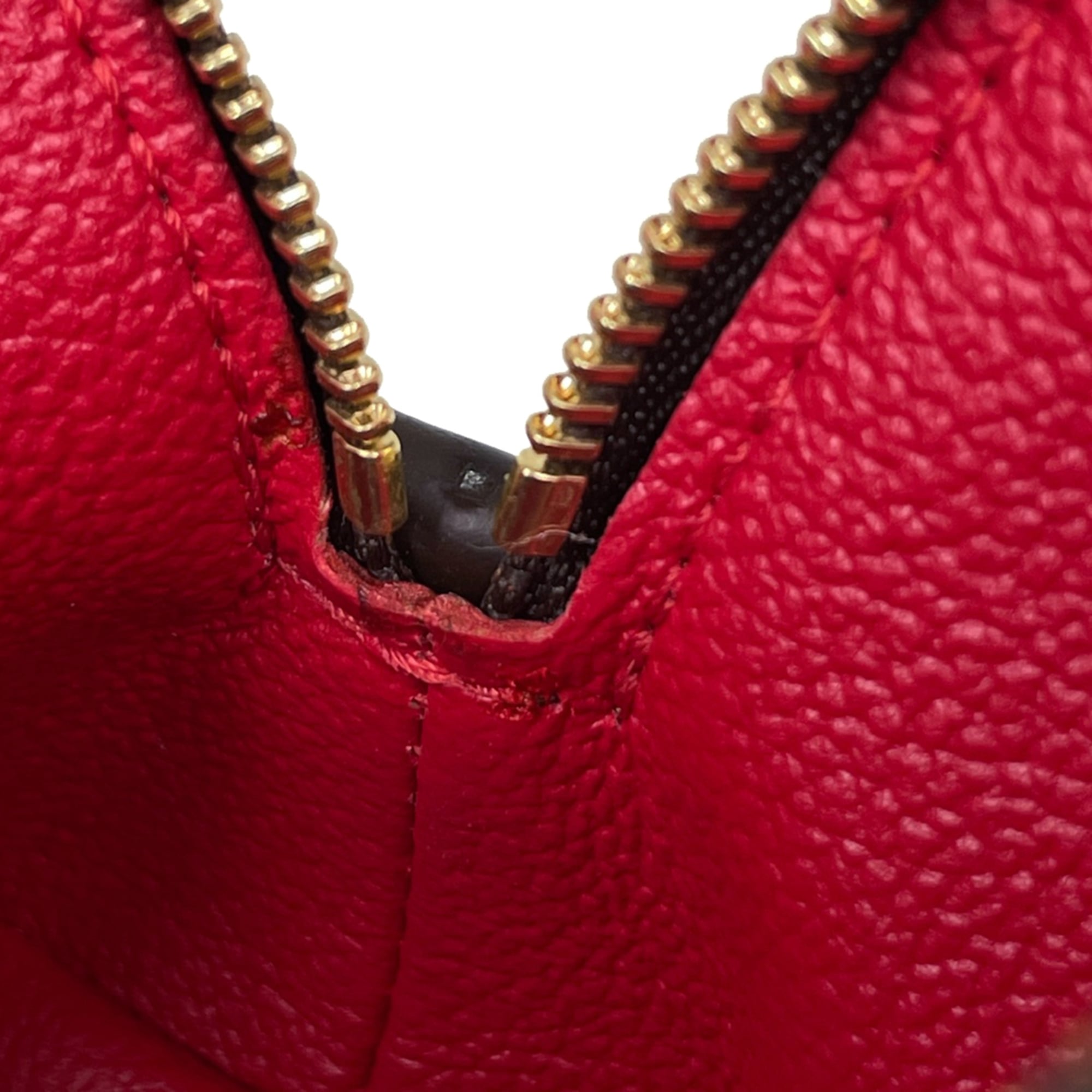 Louis Vuitton Brown Damier Canvas Pochette Pouch (Pre-Owned)