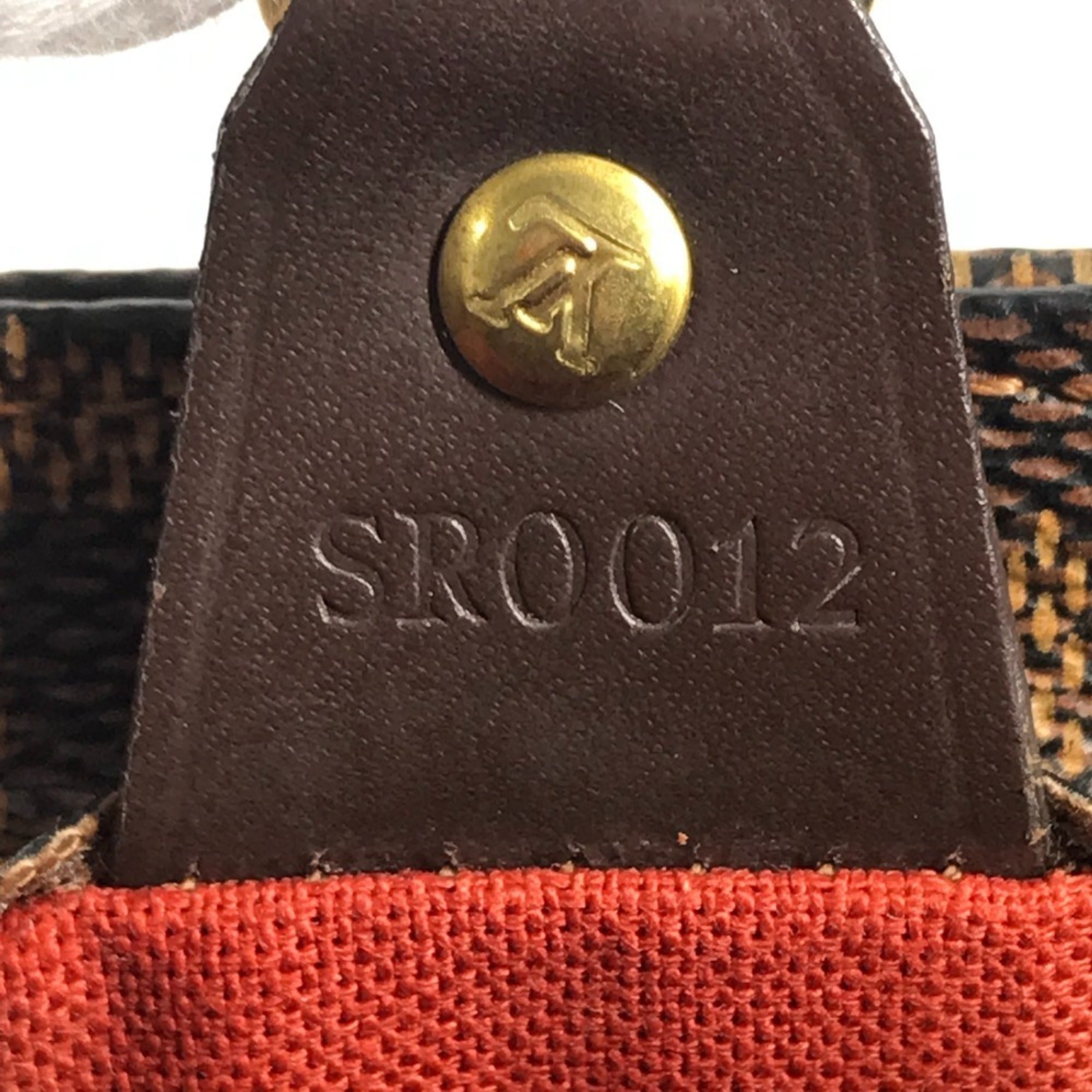 Louis Vuitton Brown Damier Canvas Ebene Damier Canvas Handbag Tote Bag (Pre-Owned)