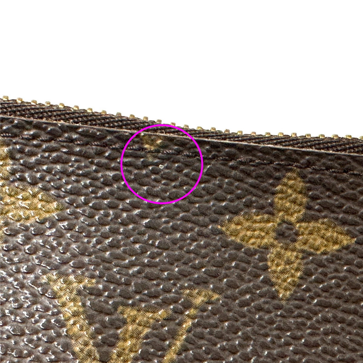 Louis Vuitton Brown Monogram Canvas Coin Purse/Coin Case (Pre-Owned)