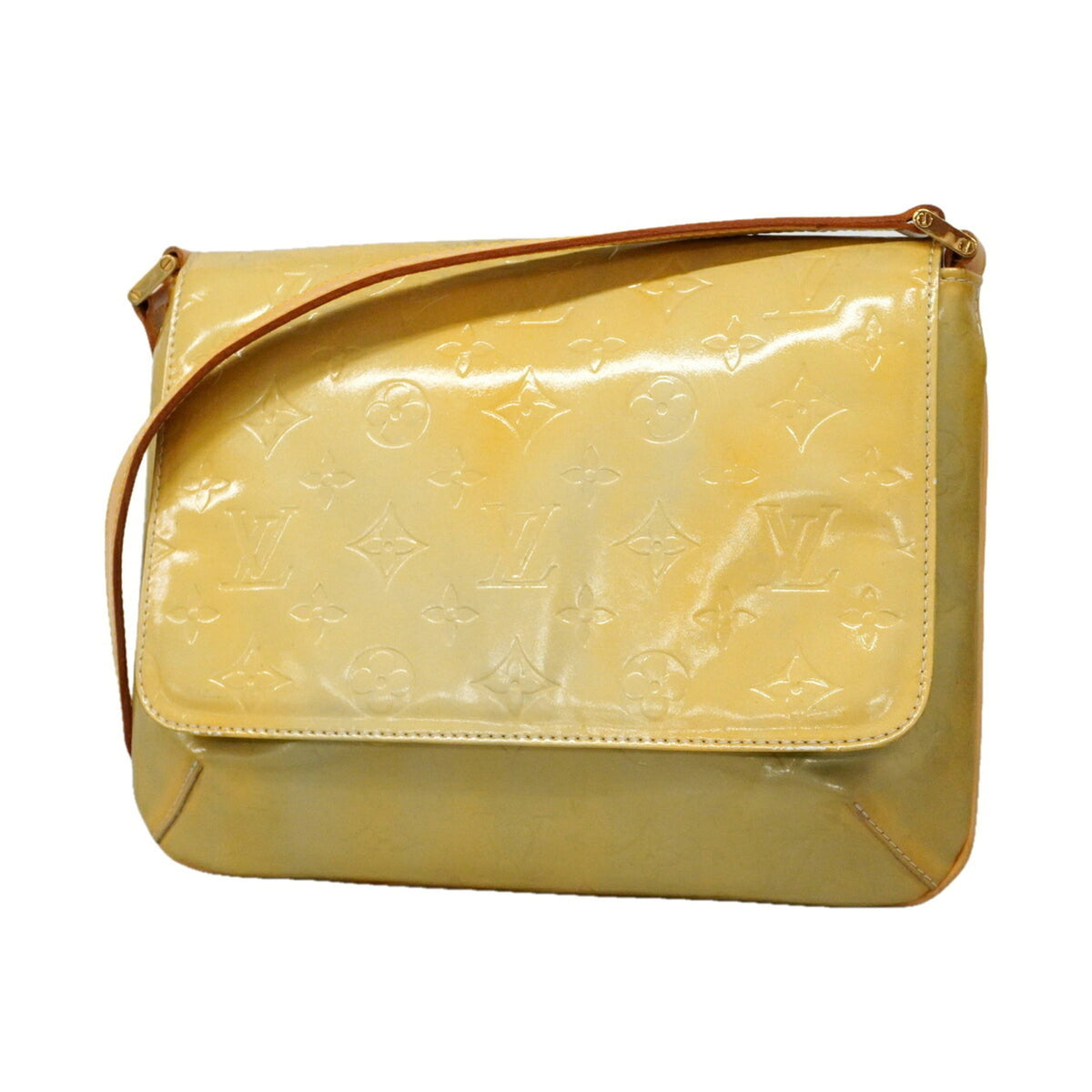 Louis Vuitton Gris Shoulder Bag (Pre-Owned)