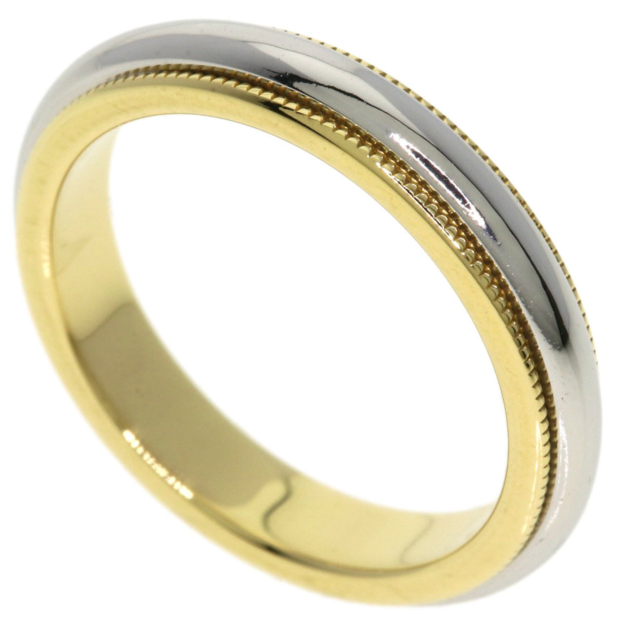 Tiffany Yellow Gold (18K) Platinum 950 Band Ring (Pre-Owned)