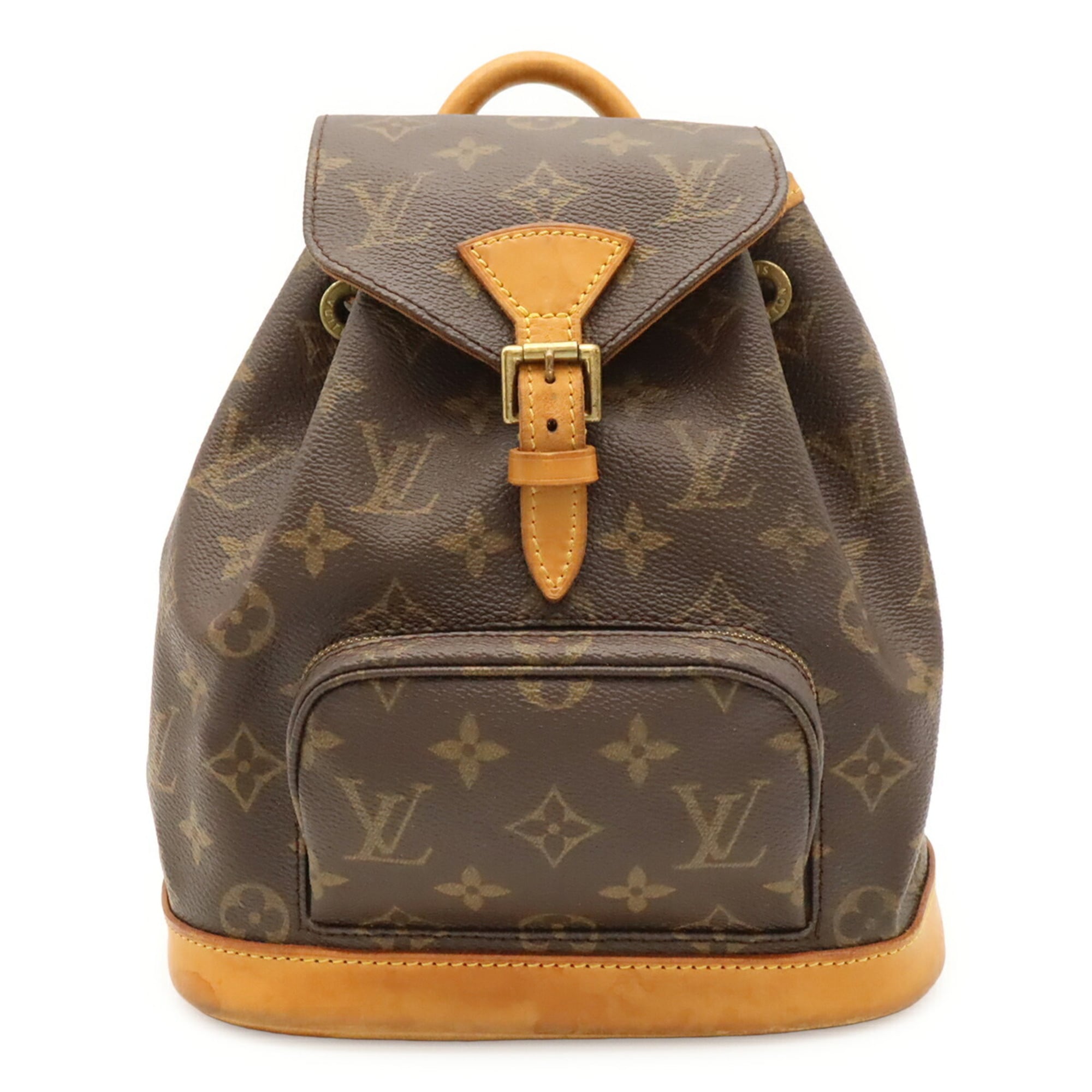 Louis Vuitton Brown Monogram Monogram Backpack Shoulder Bag (Pre-Owned)
