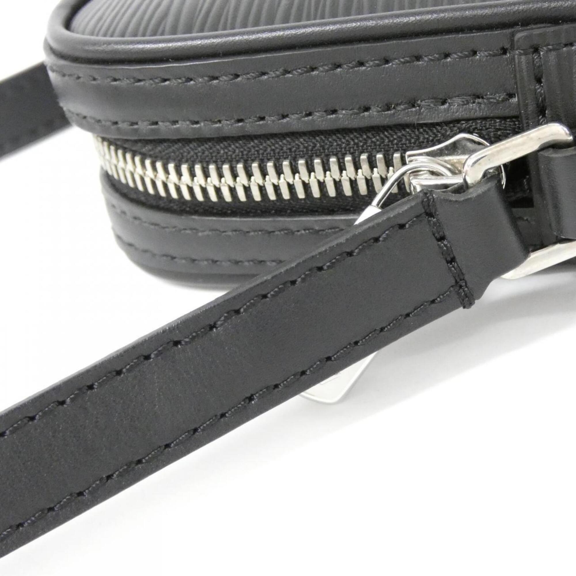 Louis Vuitton Black Jaune Leather Shoulder Bag (Pre-Owned)